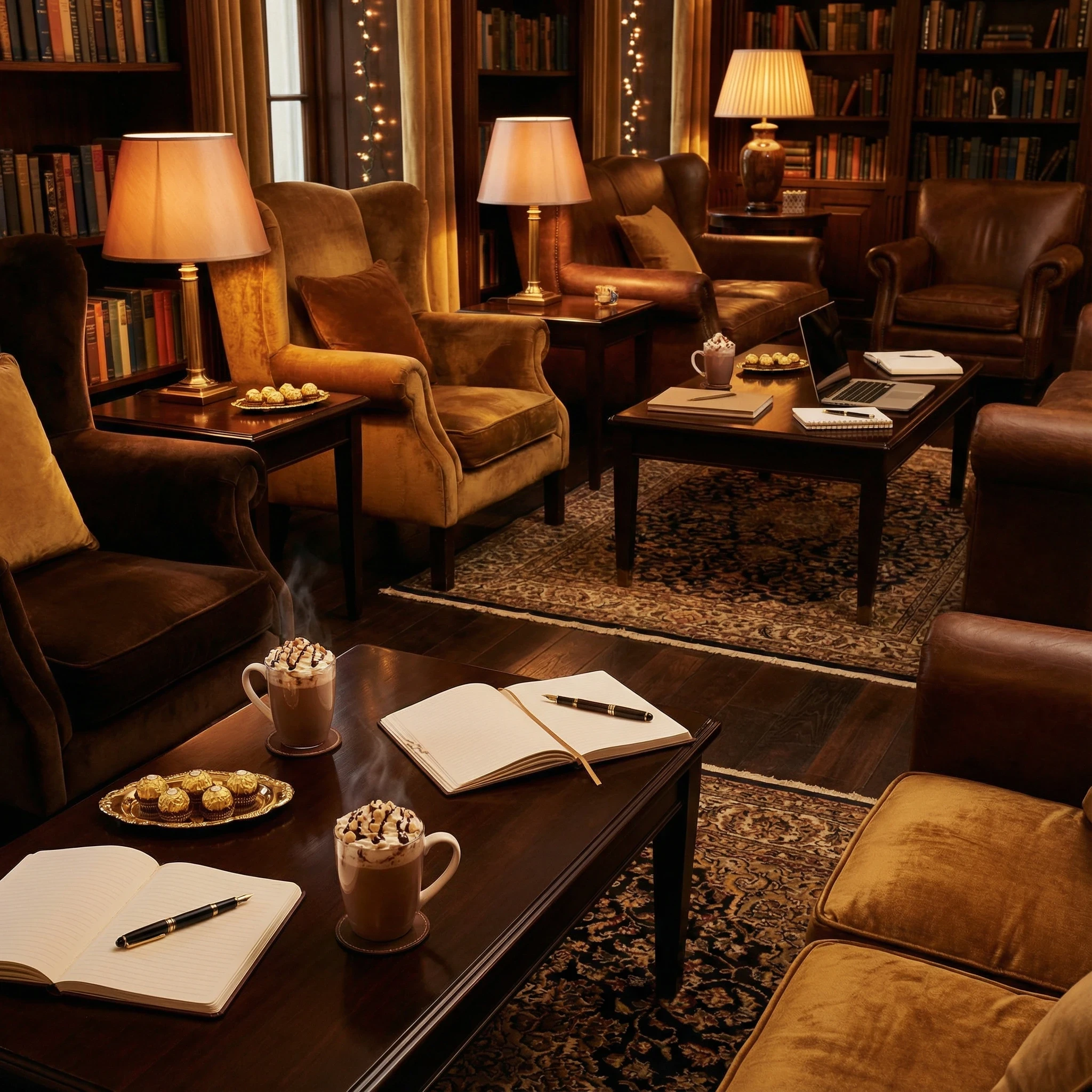 A Luxurious Writer’s Lounge 