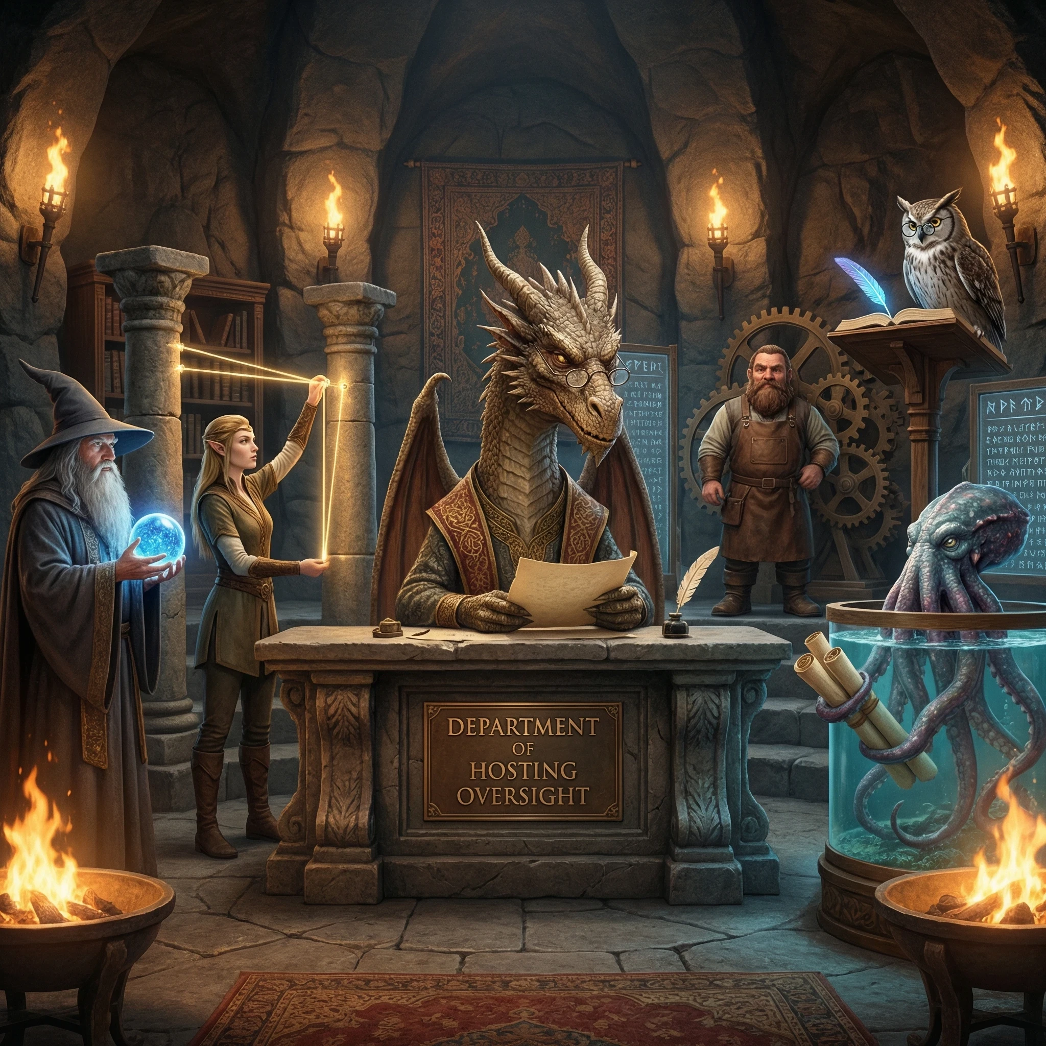 the Department of Hosting Oversight