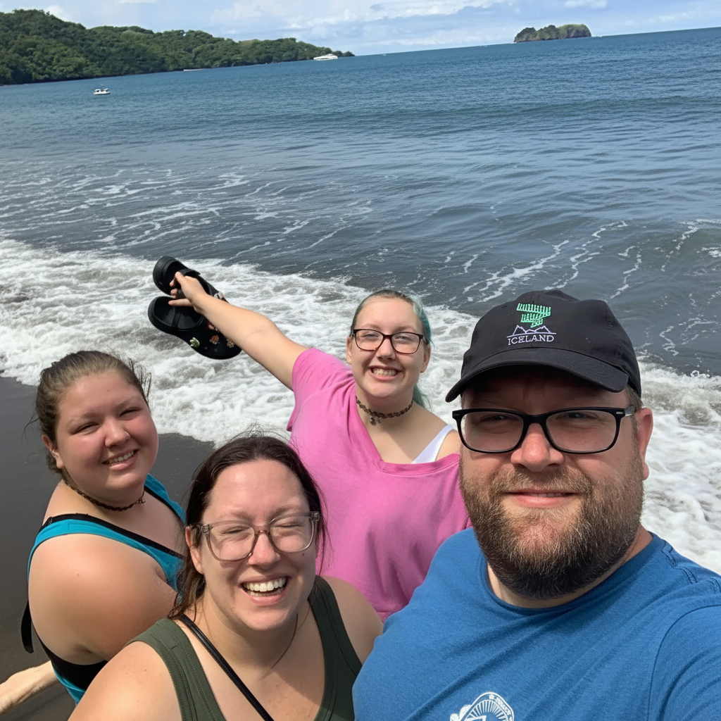 The Earthbound Tours family team on the road