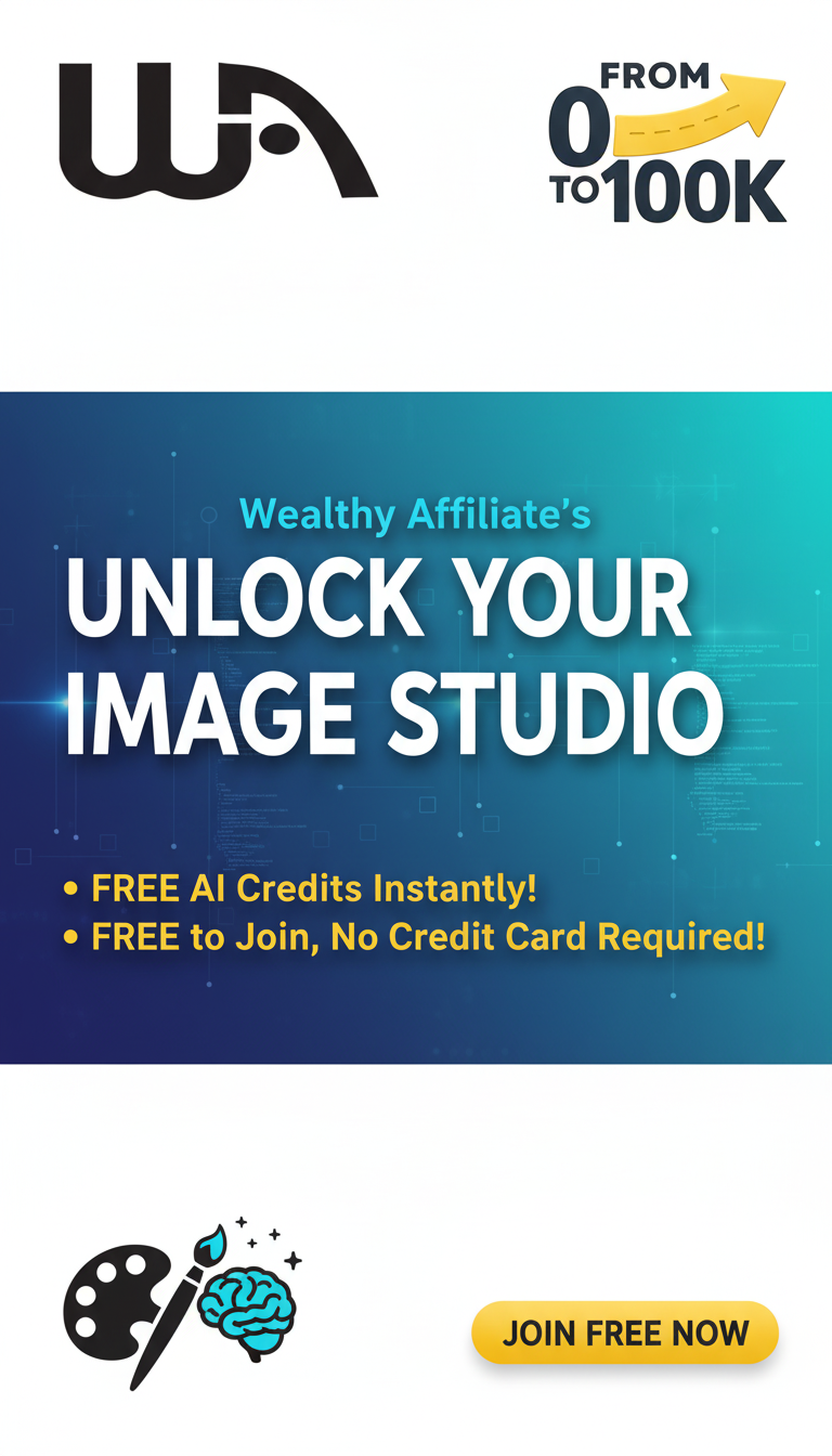 Wealthy Affiliate and Image Studio benefits