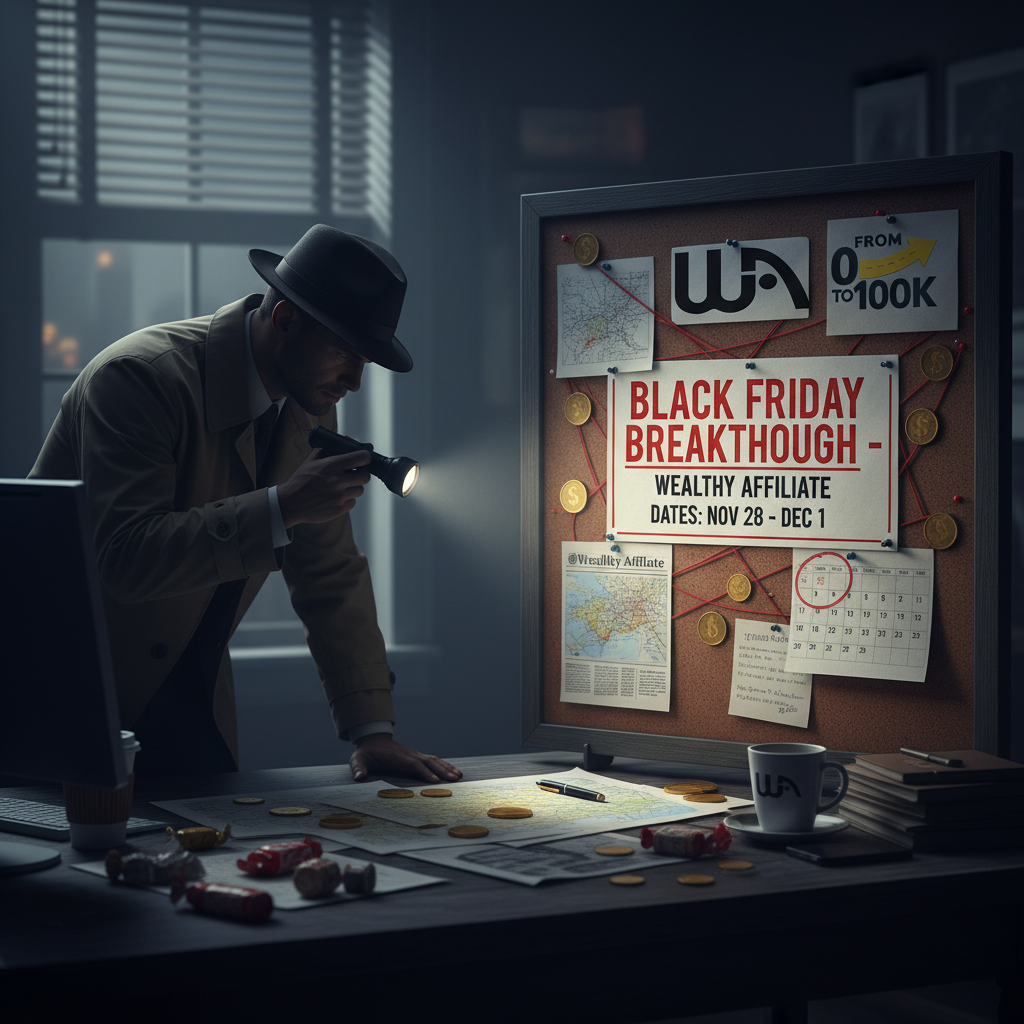 Wealthy Affiliate Black Friday sneak peek