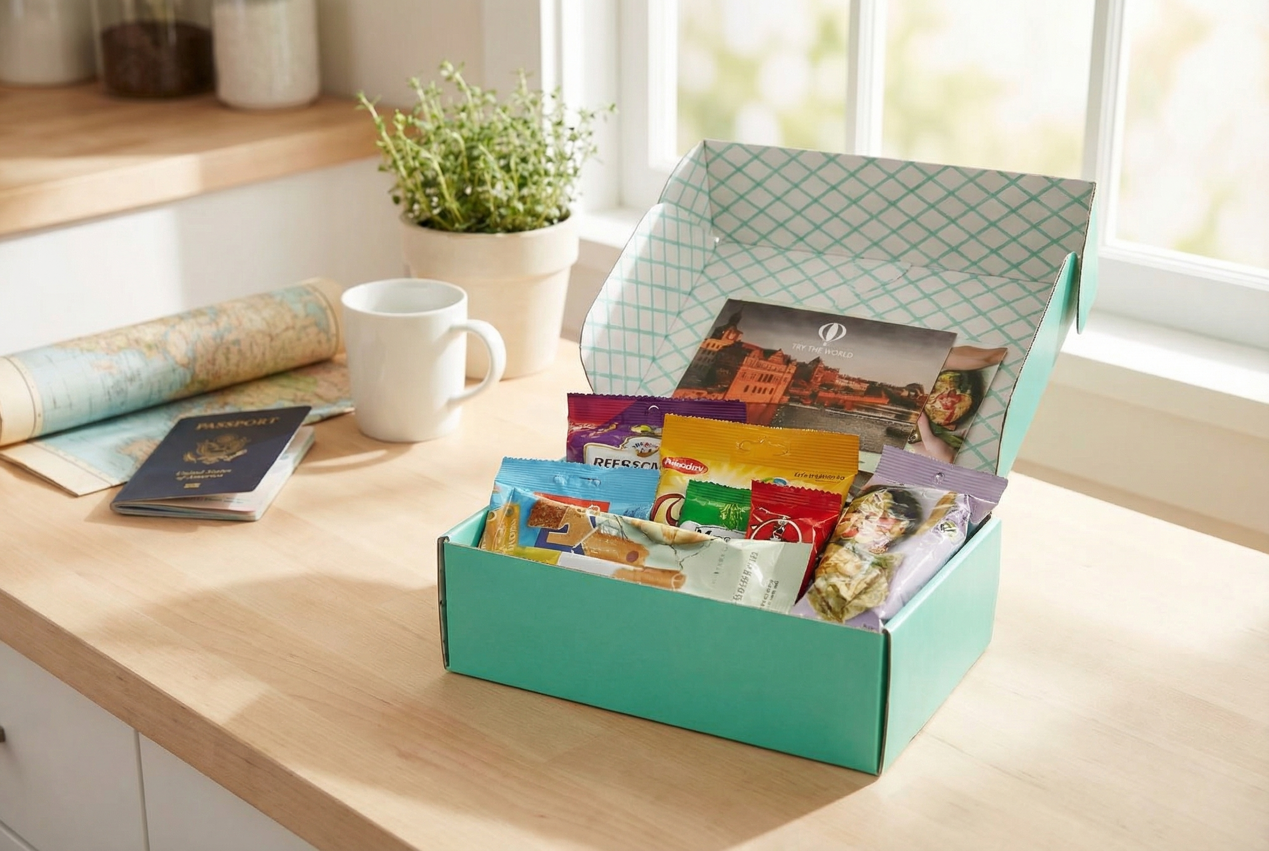 International snacks from around the world