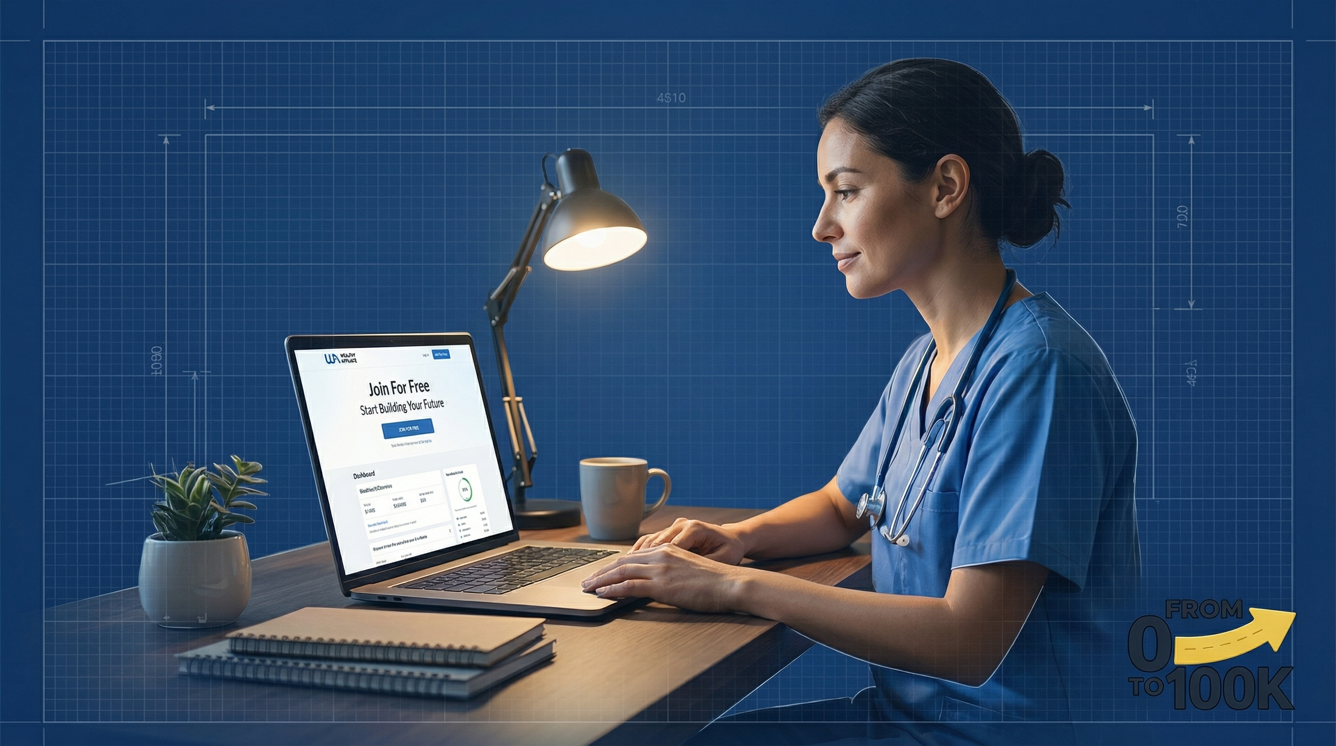 Nurses Second Income Blueprint hero image