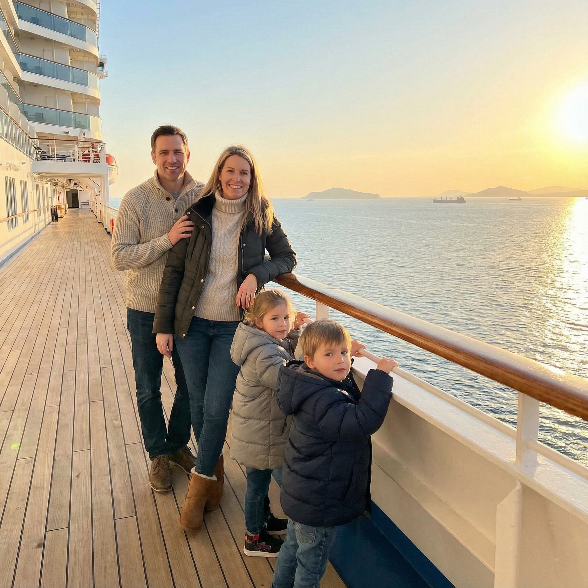Winter break cruise style family vacation