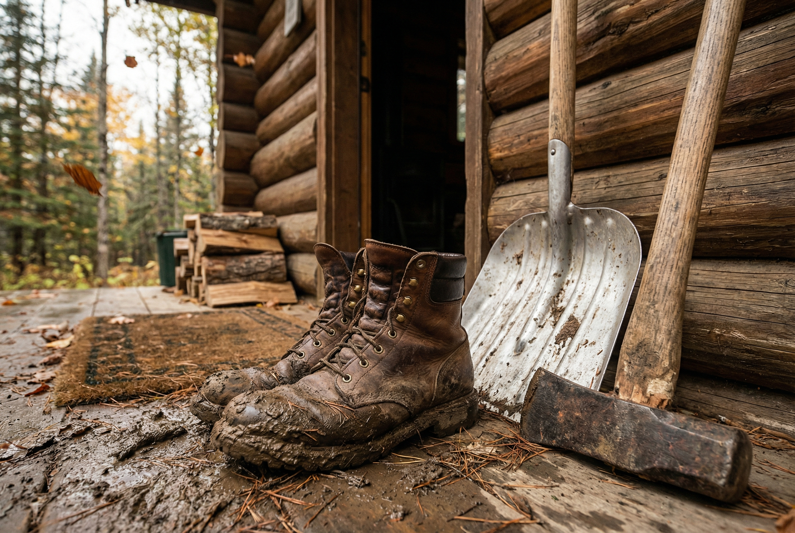 Practical off-grid reality: tools and day-to-day work