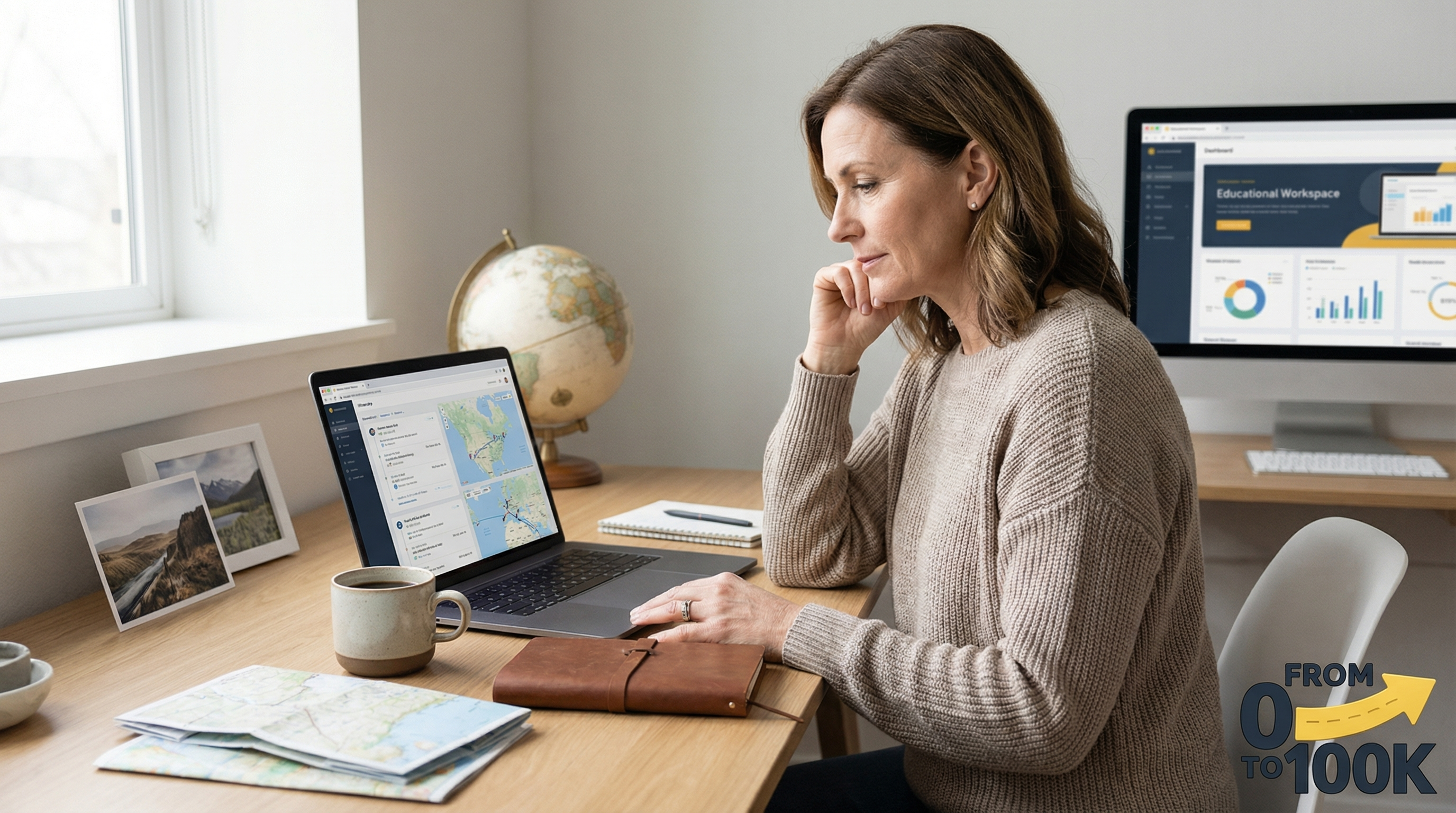 Travel agents second income blueprint hero image