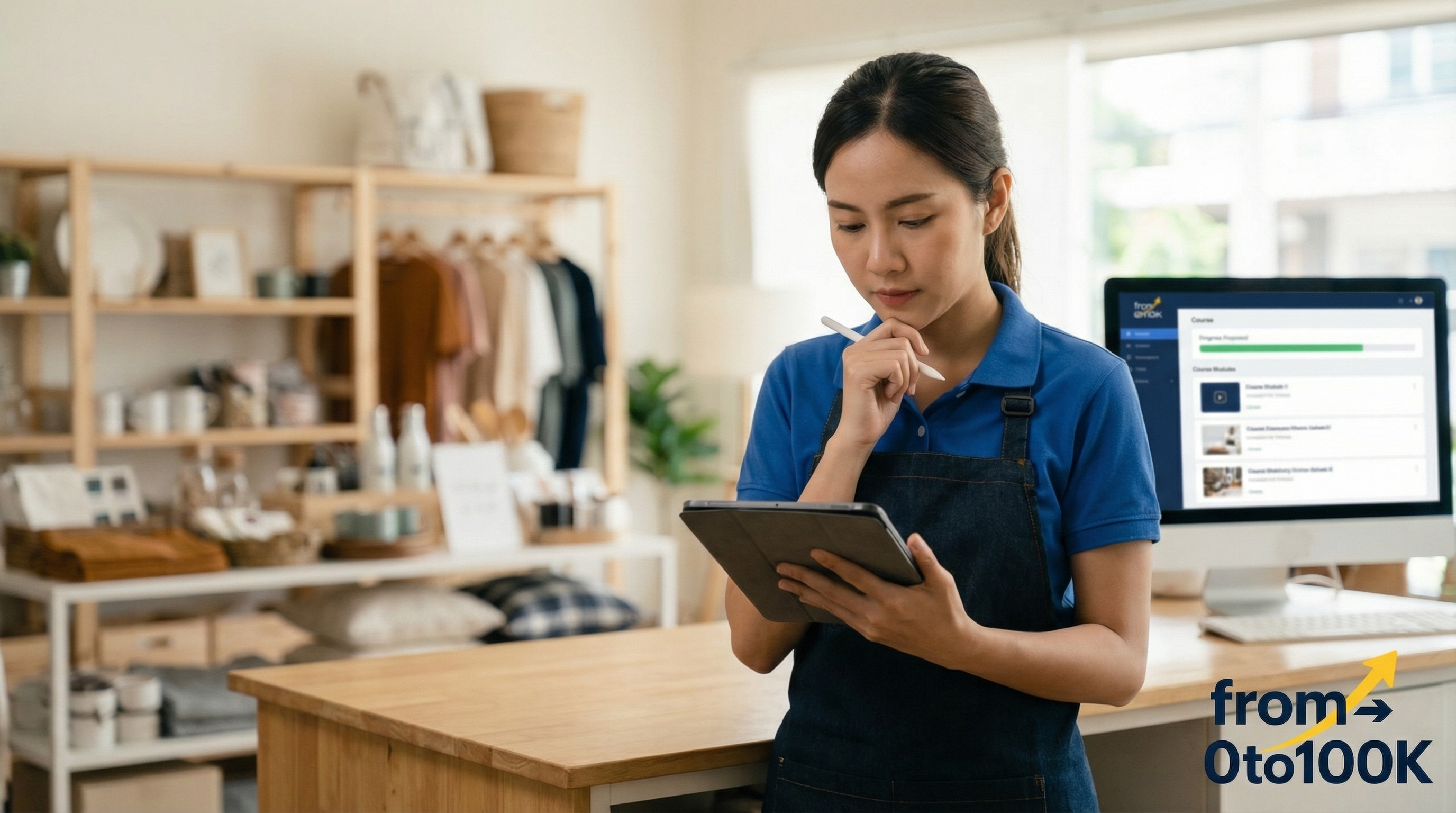 Retail associates second income blueprint hero image