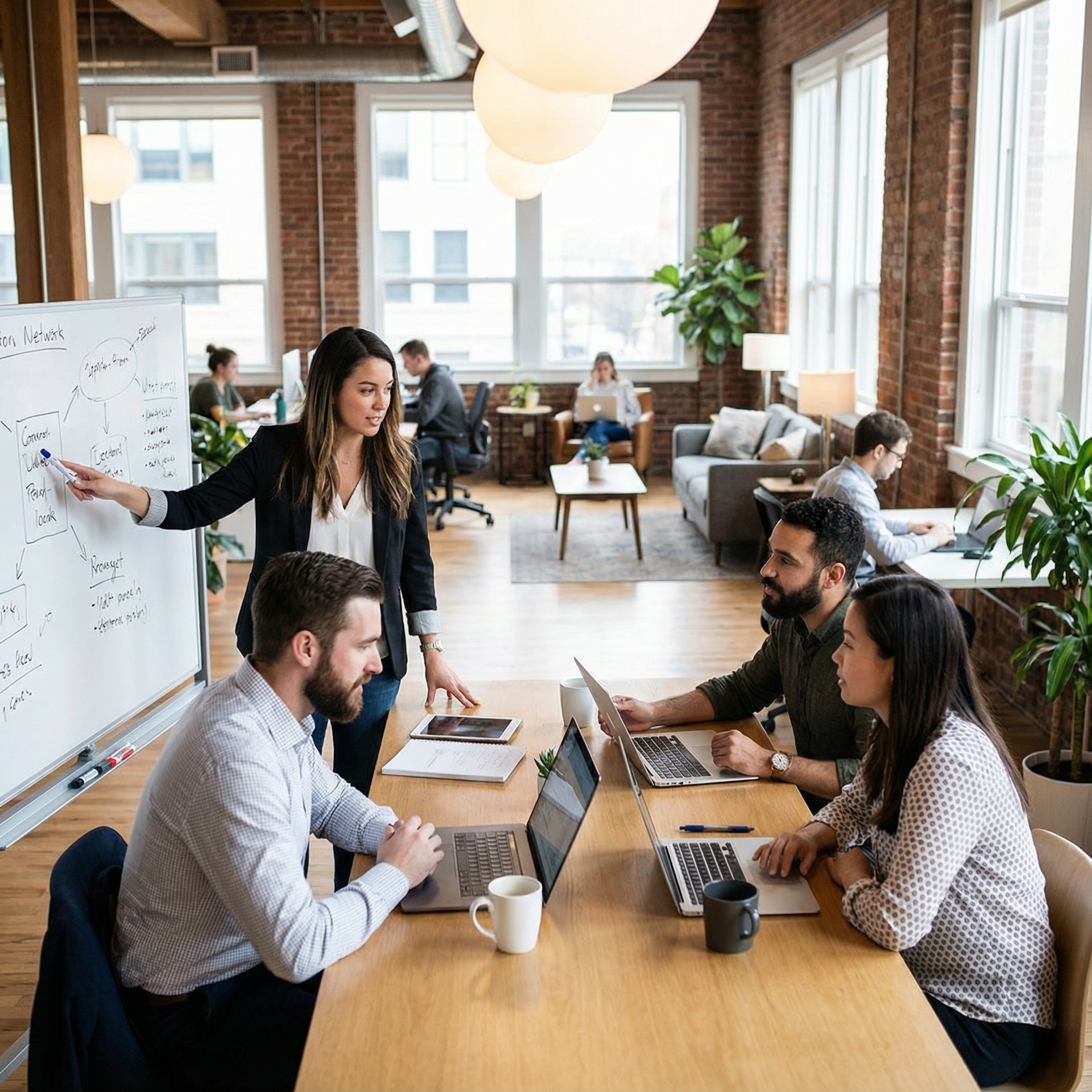 Coworking and community networking for digital nomads