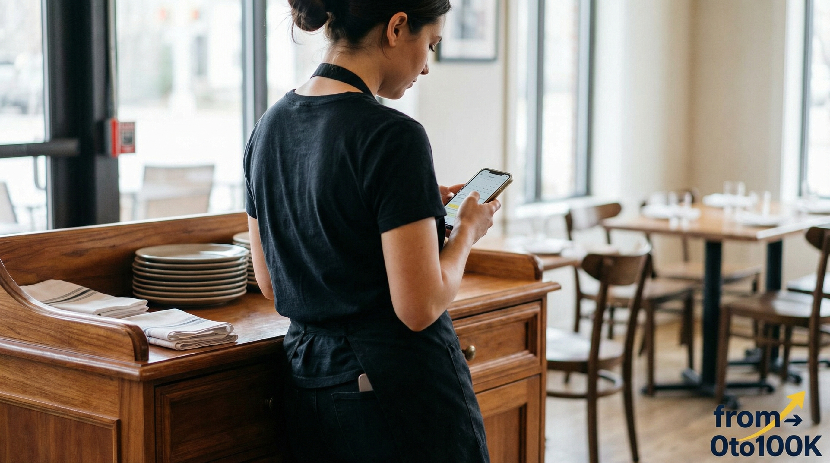 Restaurant servers second income blueprint hero image