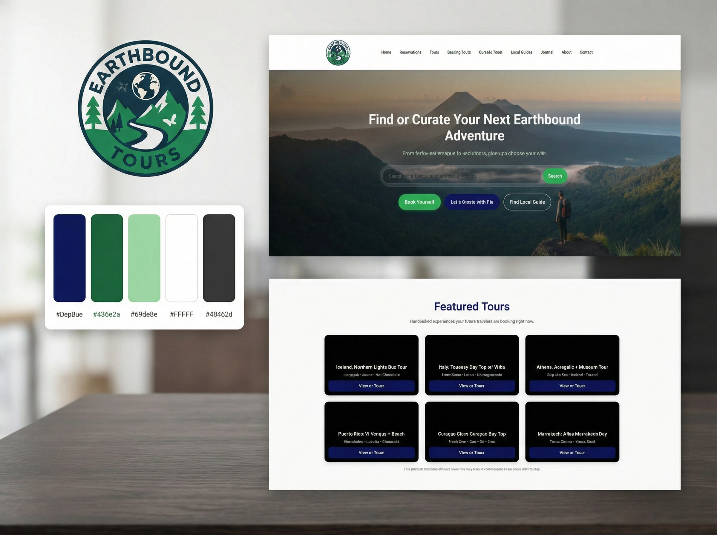 Earthbound Tours portfolio image