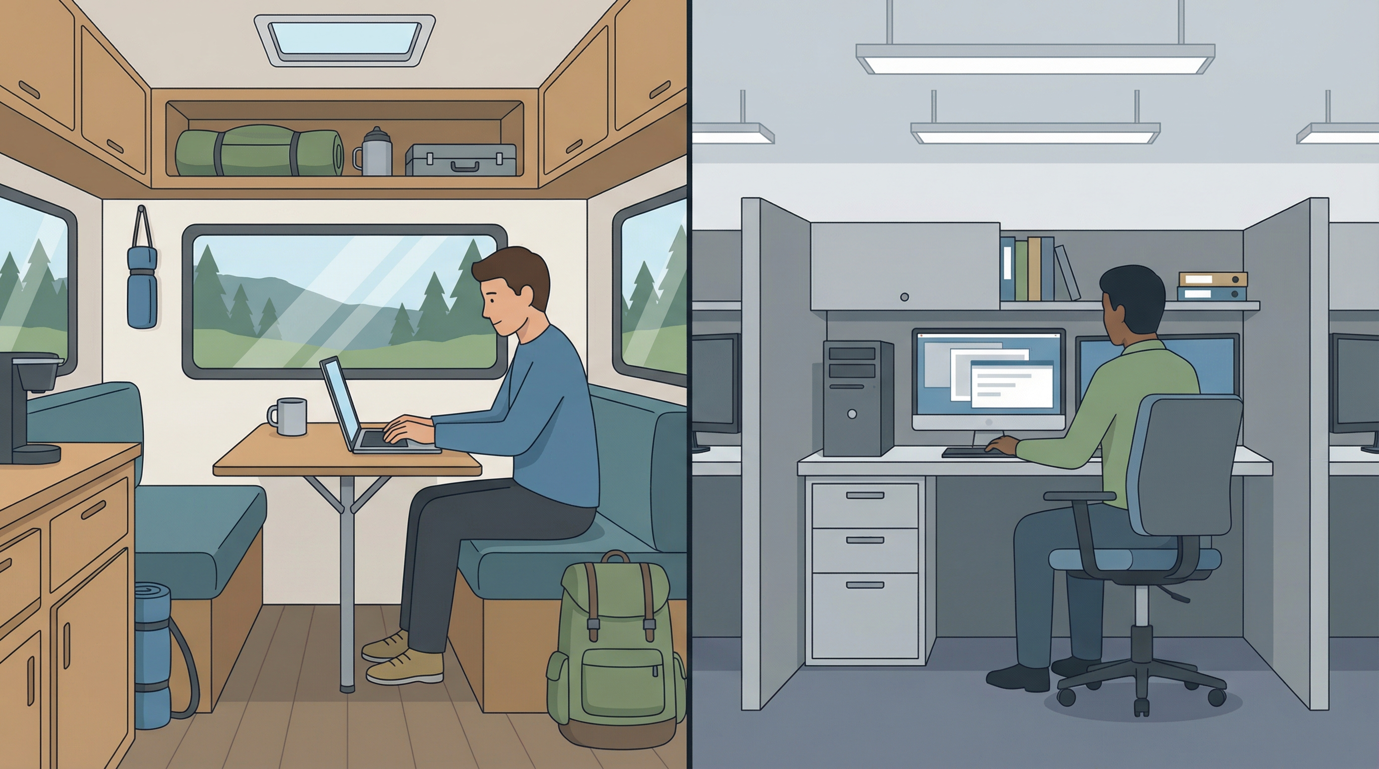 Affiliate marketing vs 9-5 jobs comparison