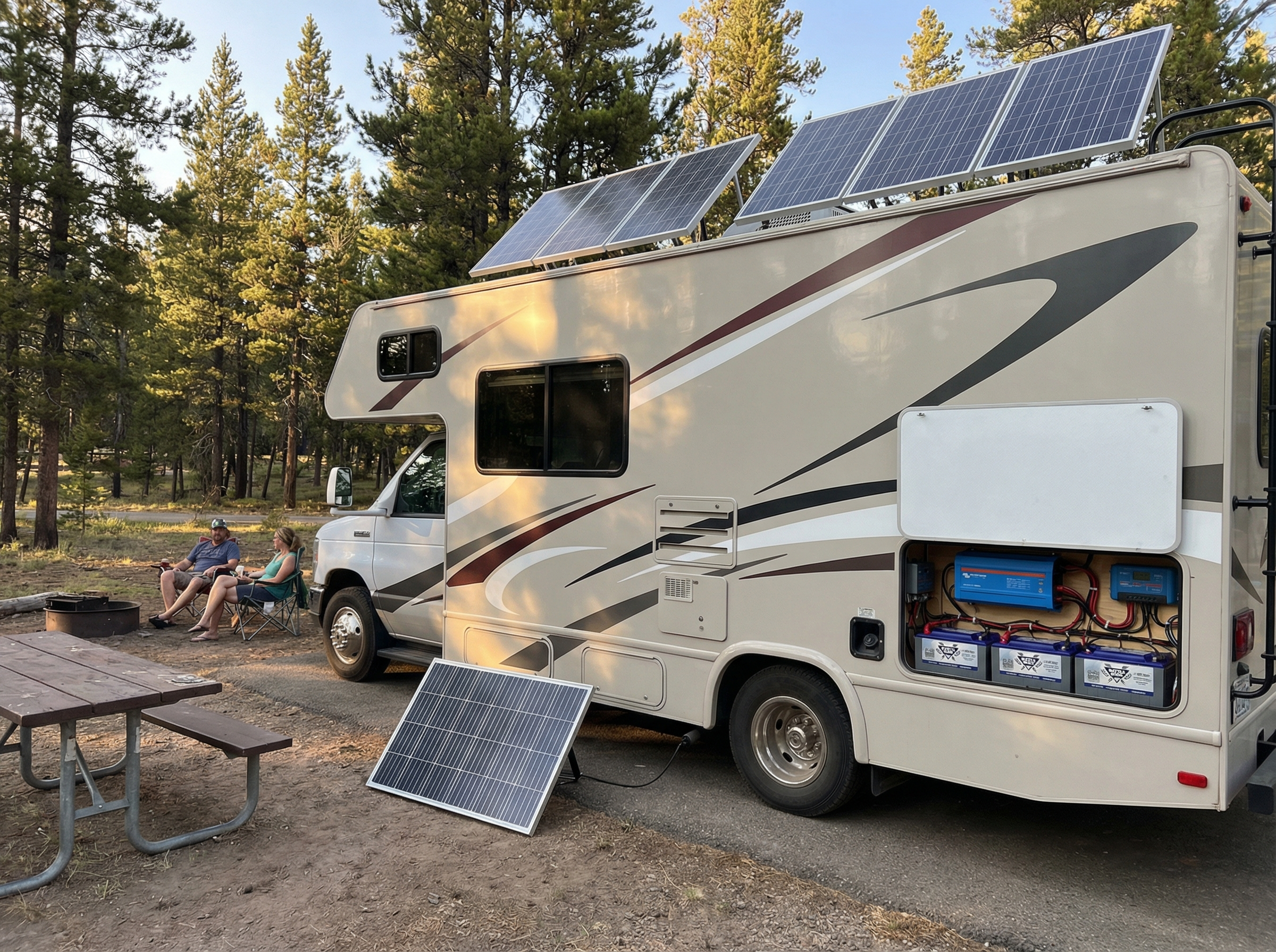 RV Solar System Builder Tool