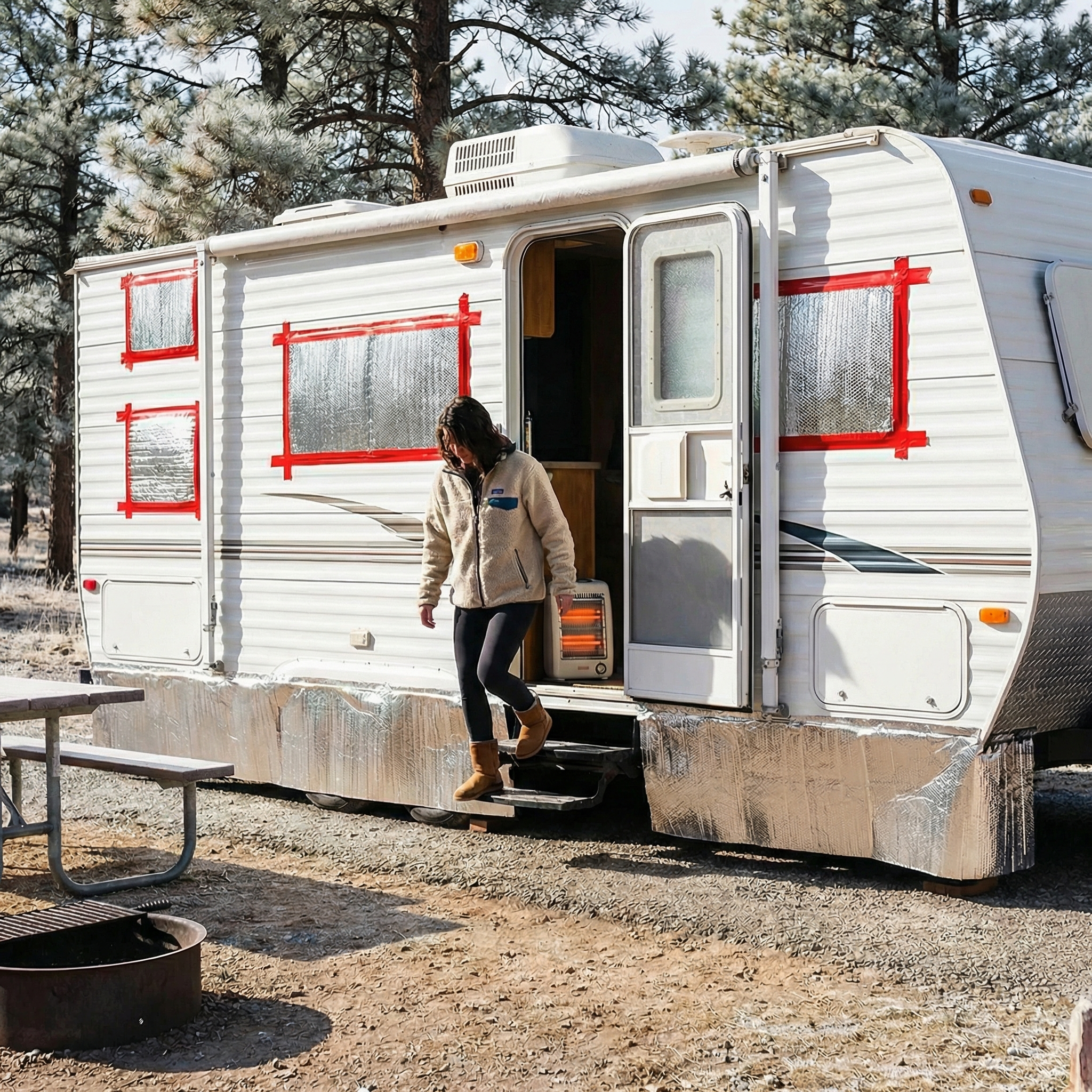 RV setup habits that affect propane usage
