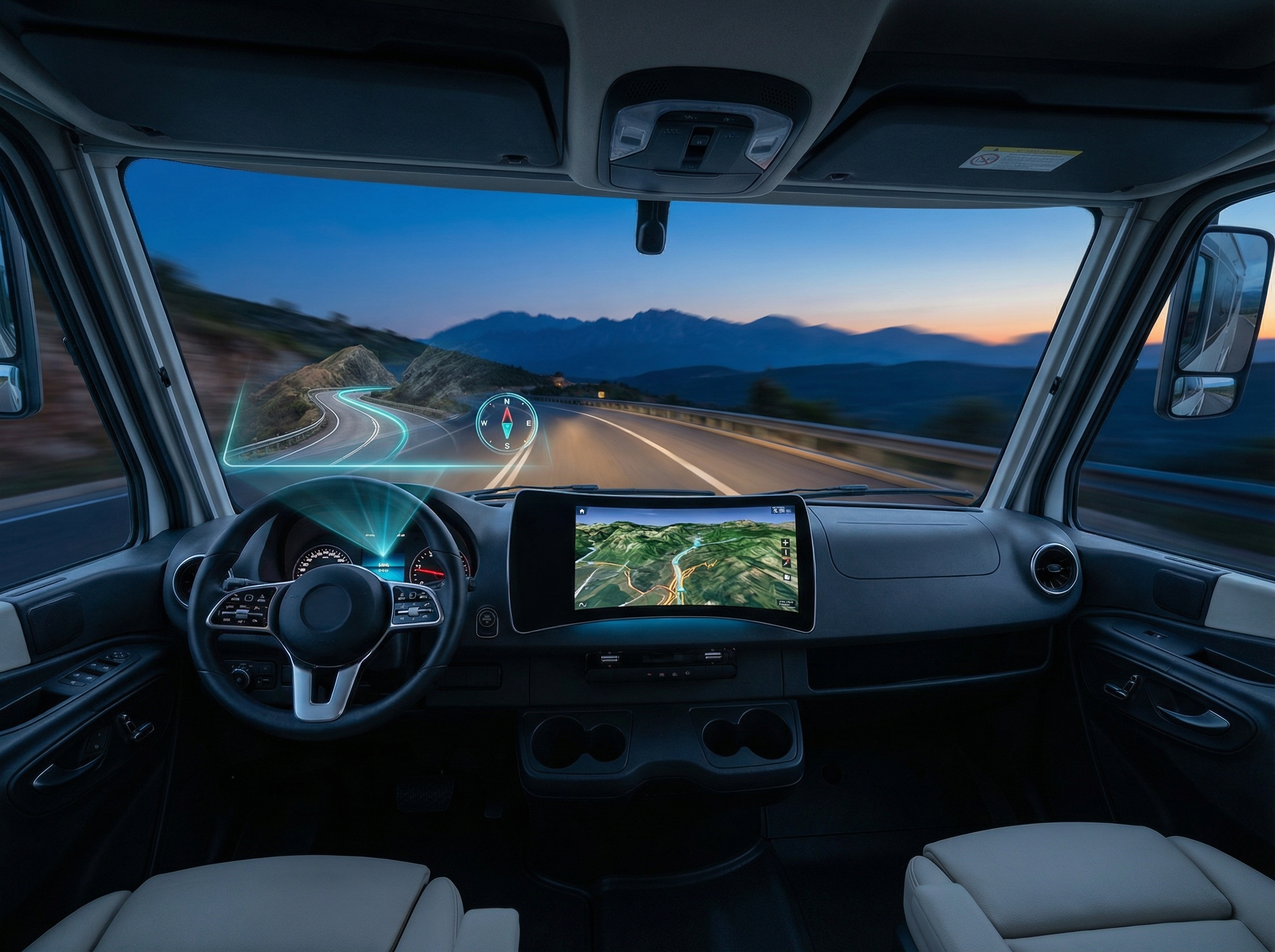 RV navigation systems and route planning