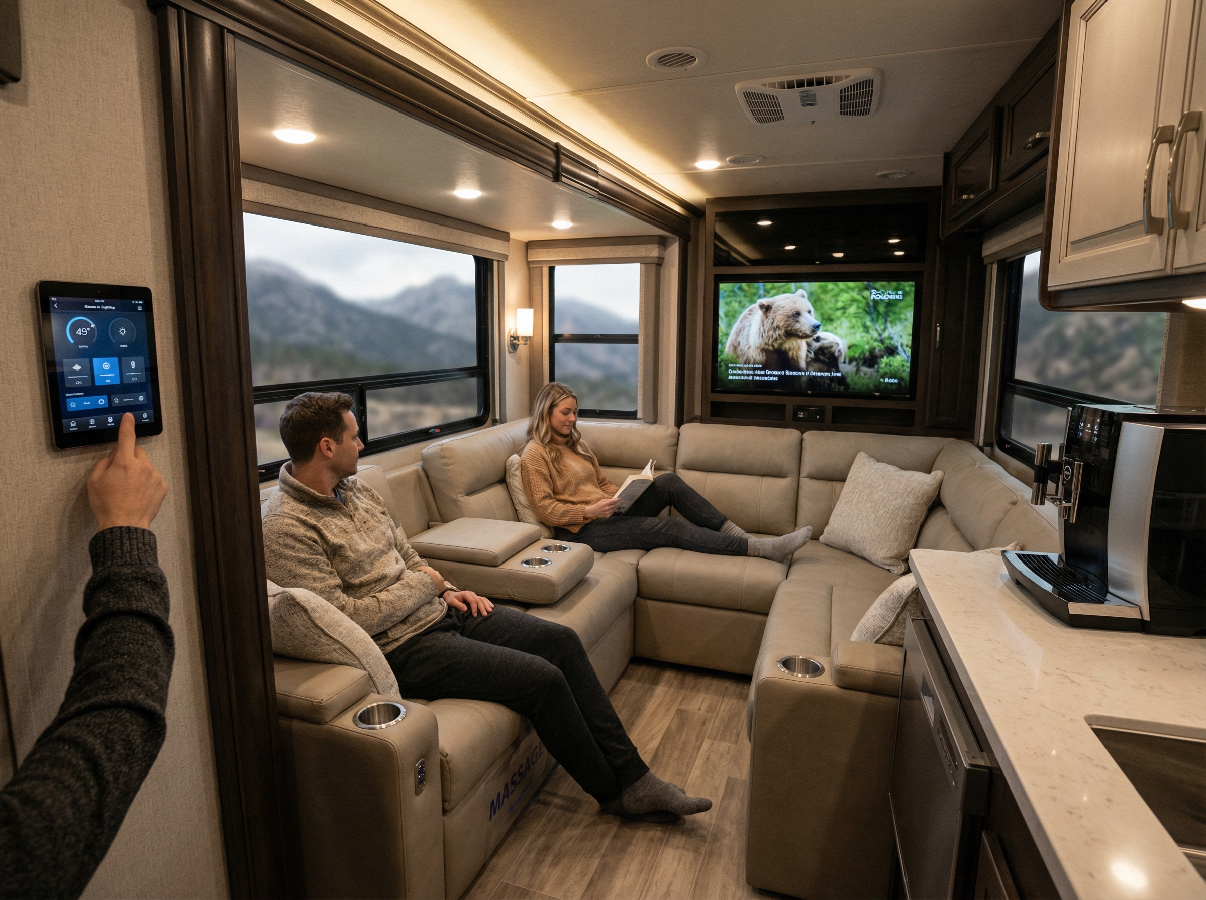RV comfort innovations including cooking and sleep upgrades