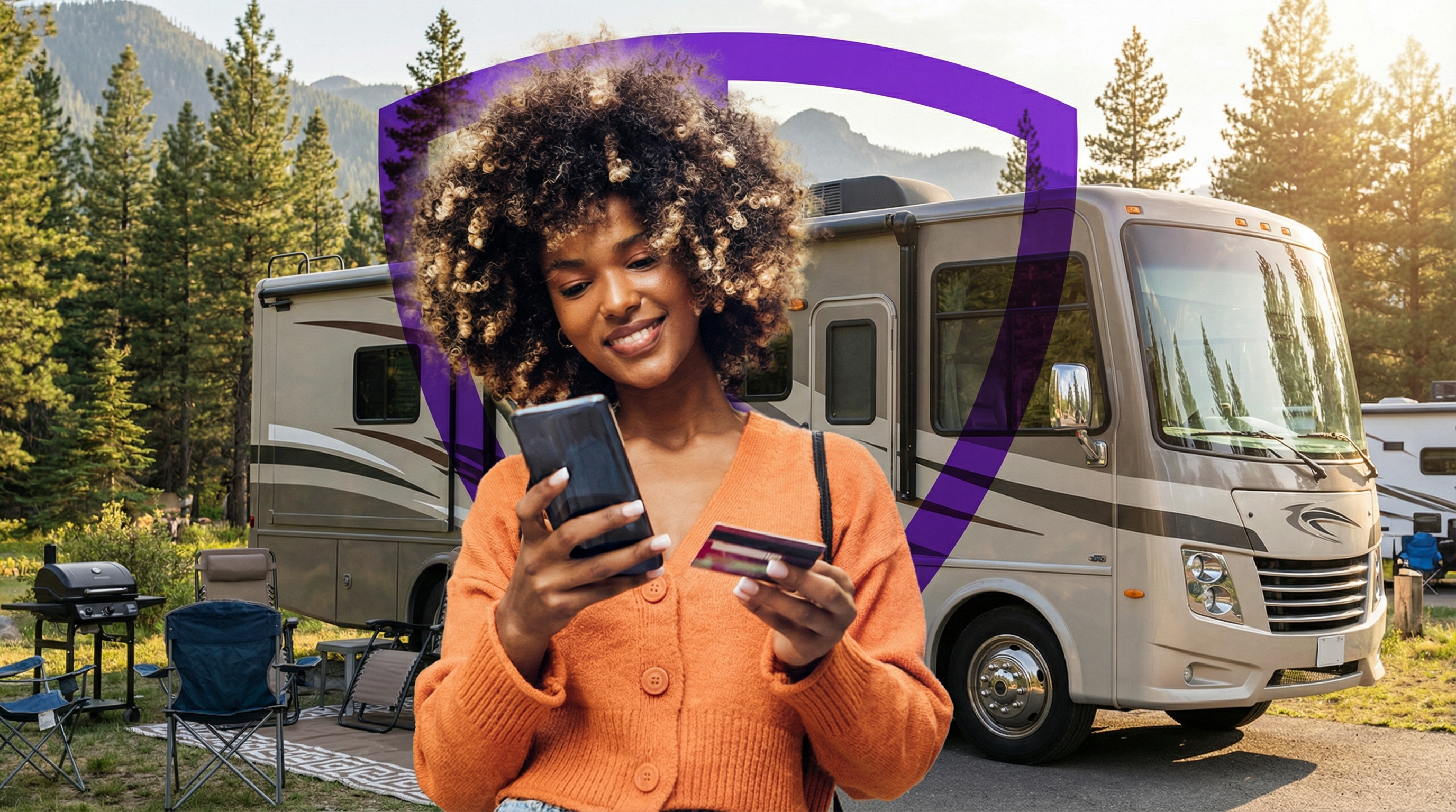 Legal protection concept for RV travelers using LegalShield