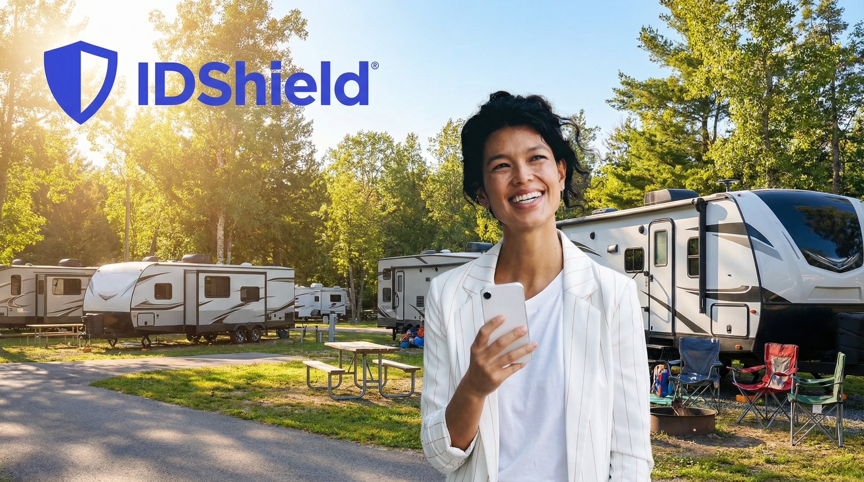 Identity protection and monitoring concept banner