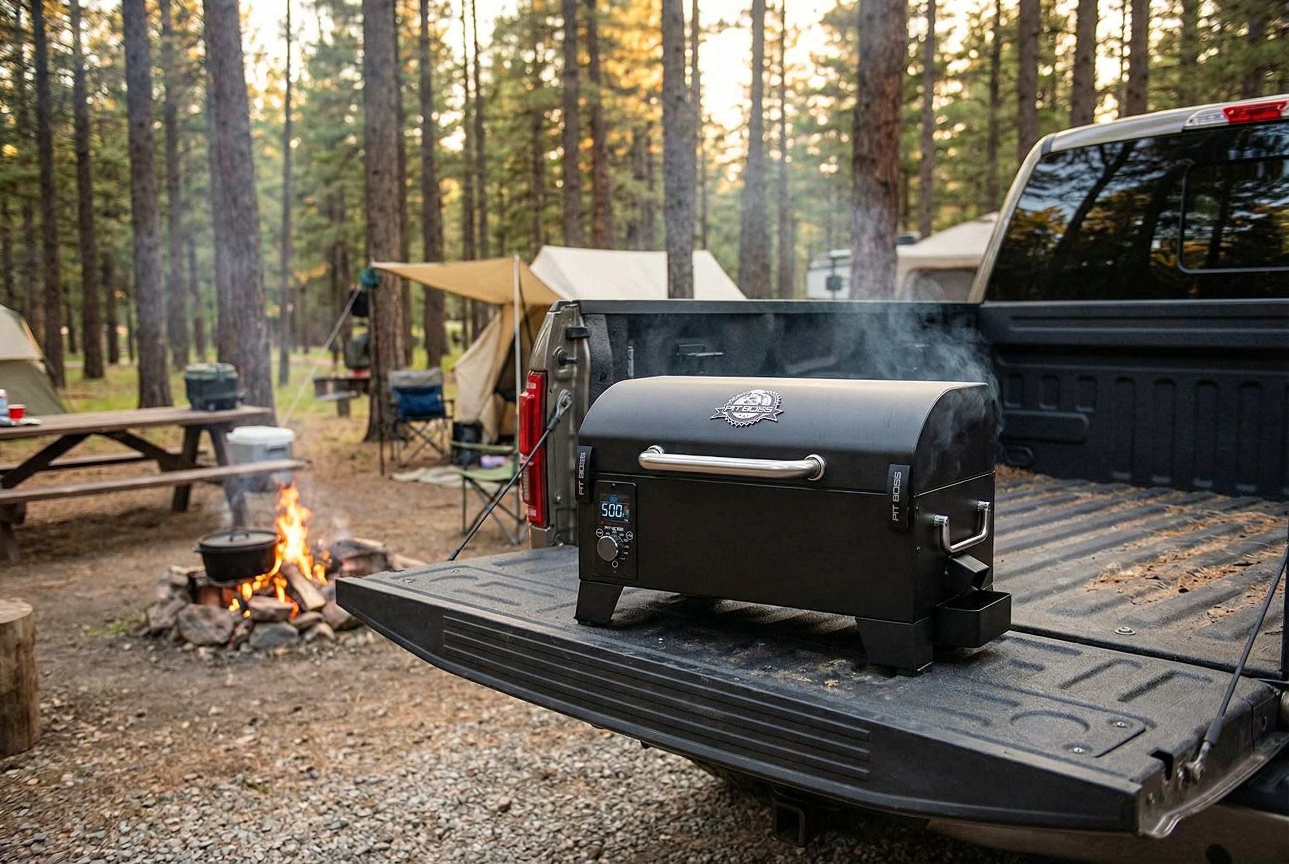 Pit Boss Tailgate Grill banner