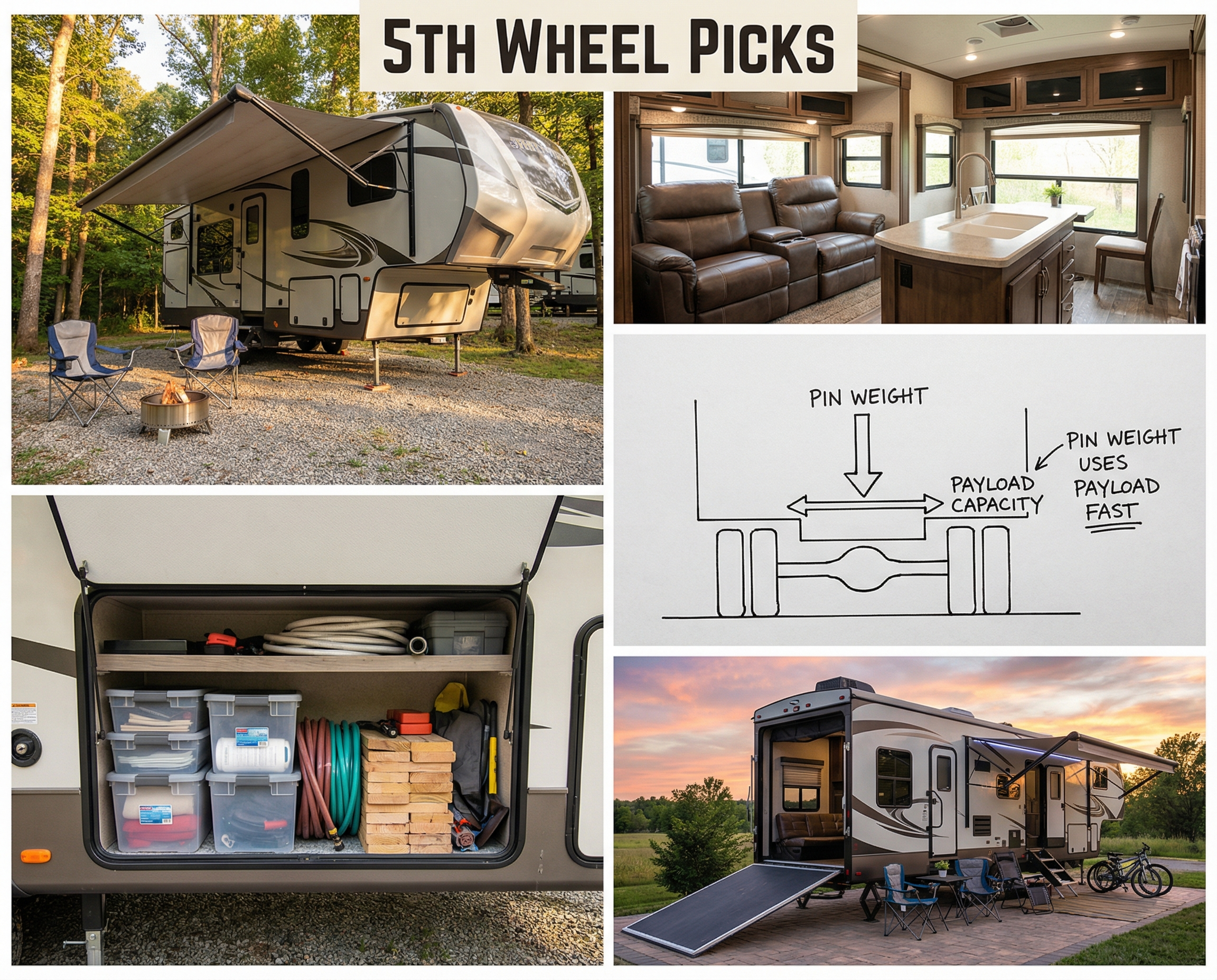 Collage image titled 5th Wheel Picks