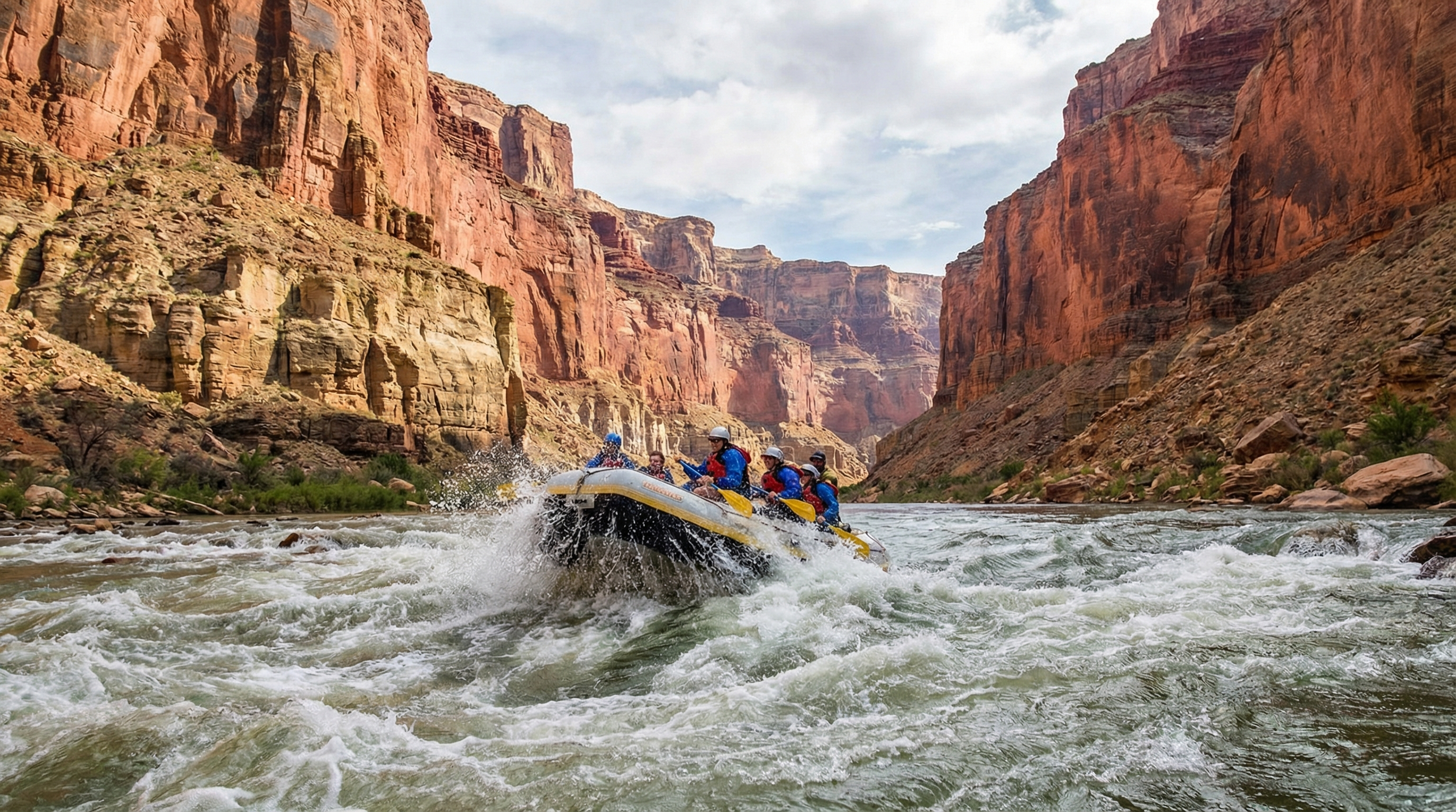 Colorado River rafting in Grand Canyon