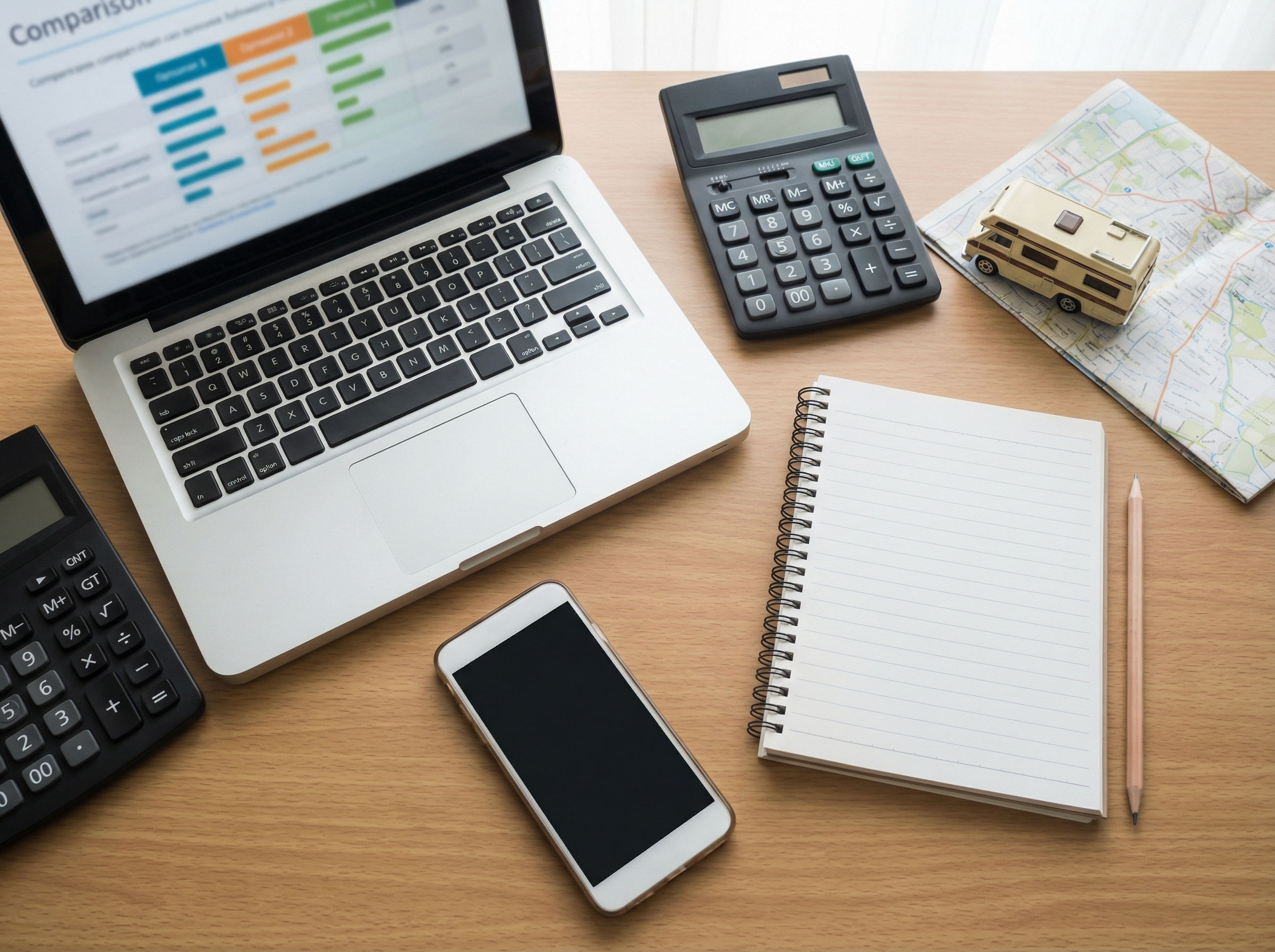 Provider comparison and decision planning image for RV insurance