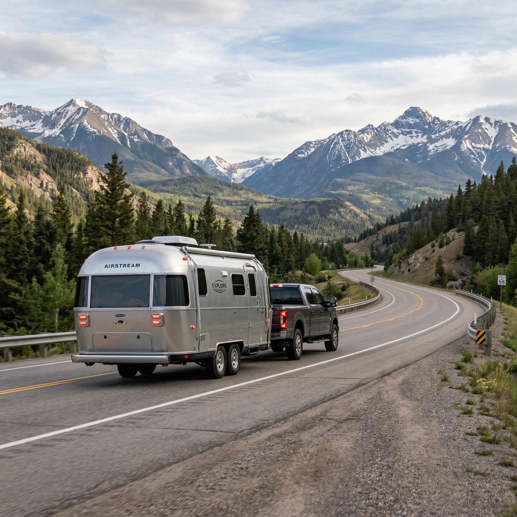 Adjusting trailer brake star wheel inside drum with screwdriver
