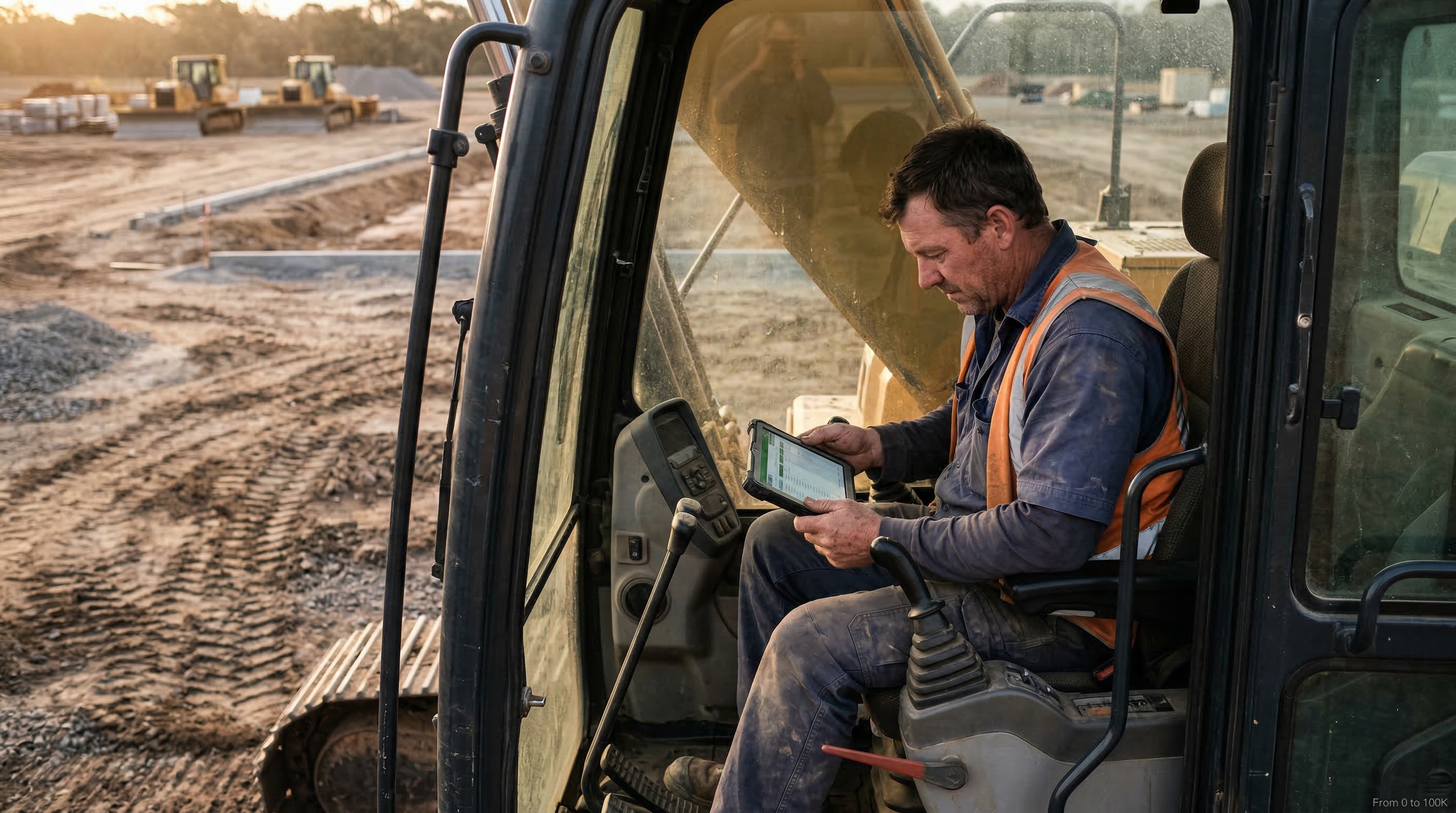 Heavy equipment operator blueprint