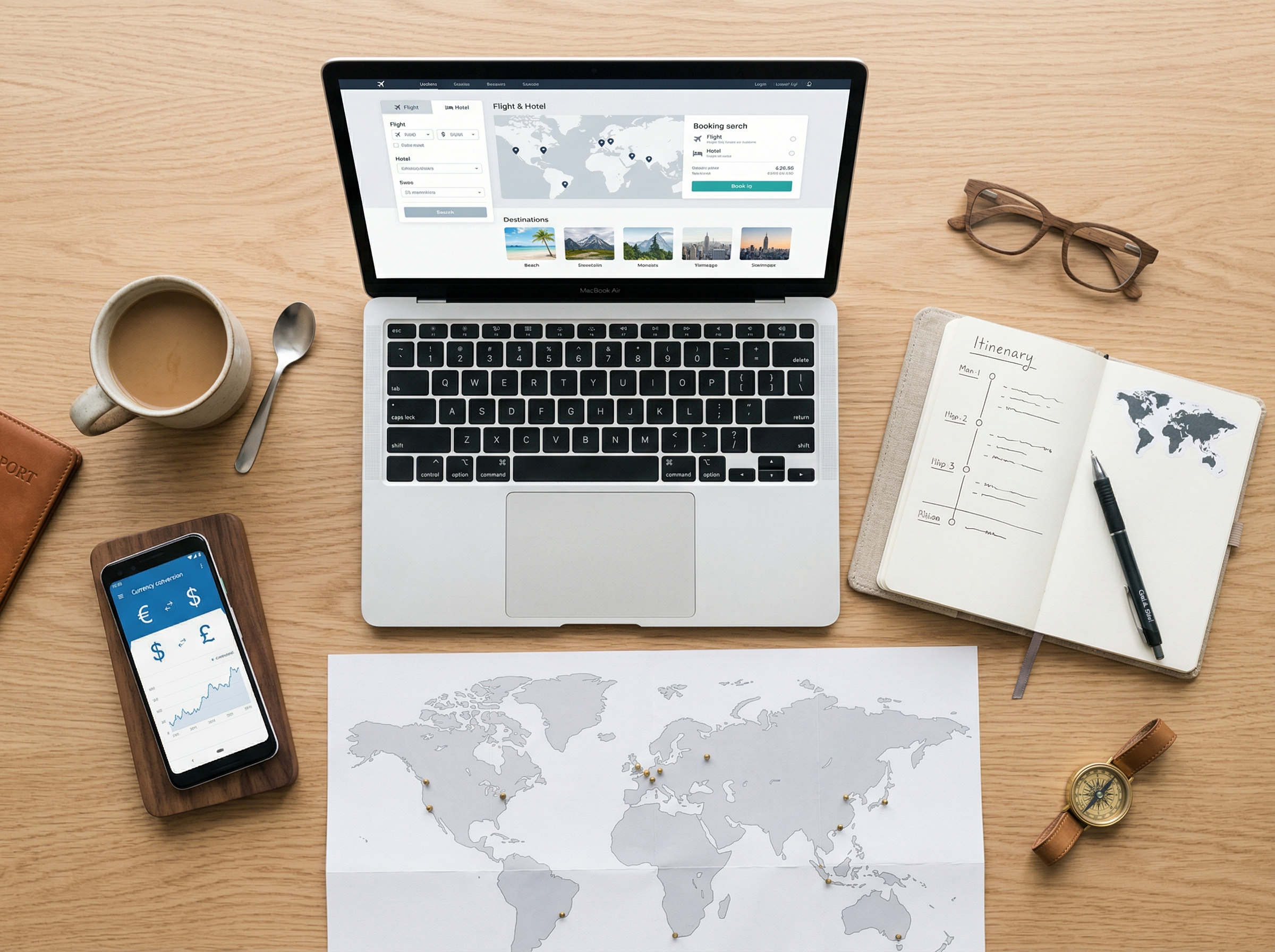 Travel creator workflow
