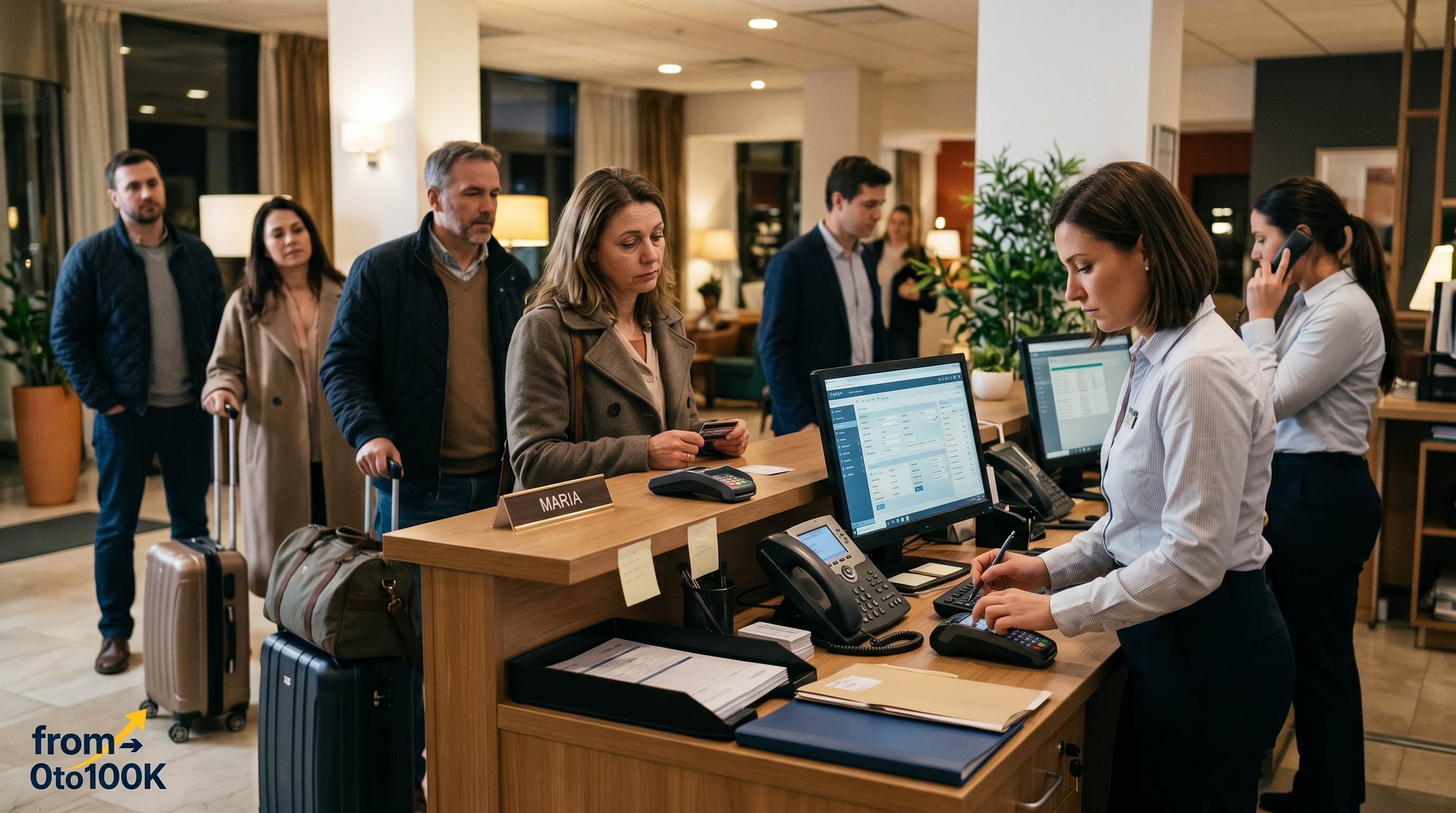 Hotel Front Desk Staff Second Income Blueprint