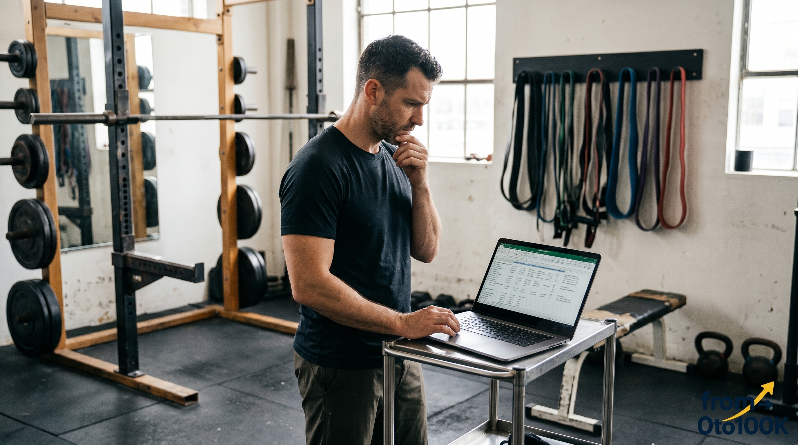 Fitness trainers second income blueprint hero image