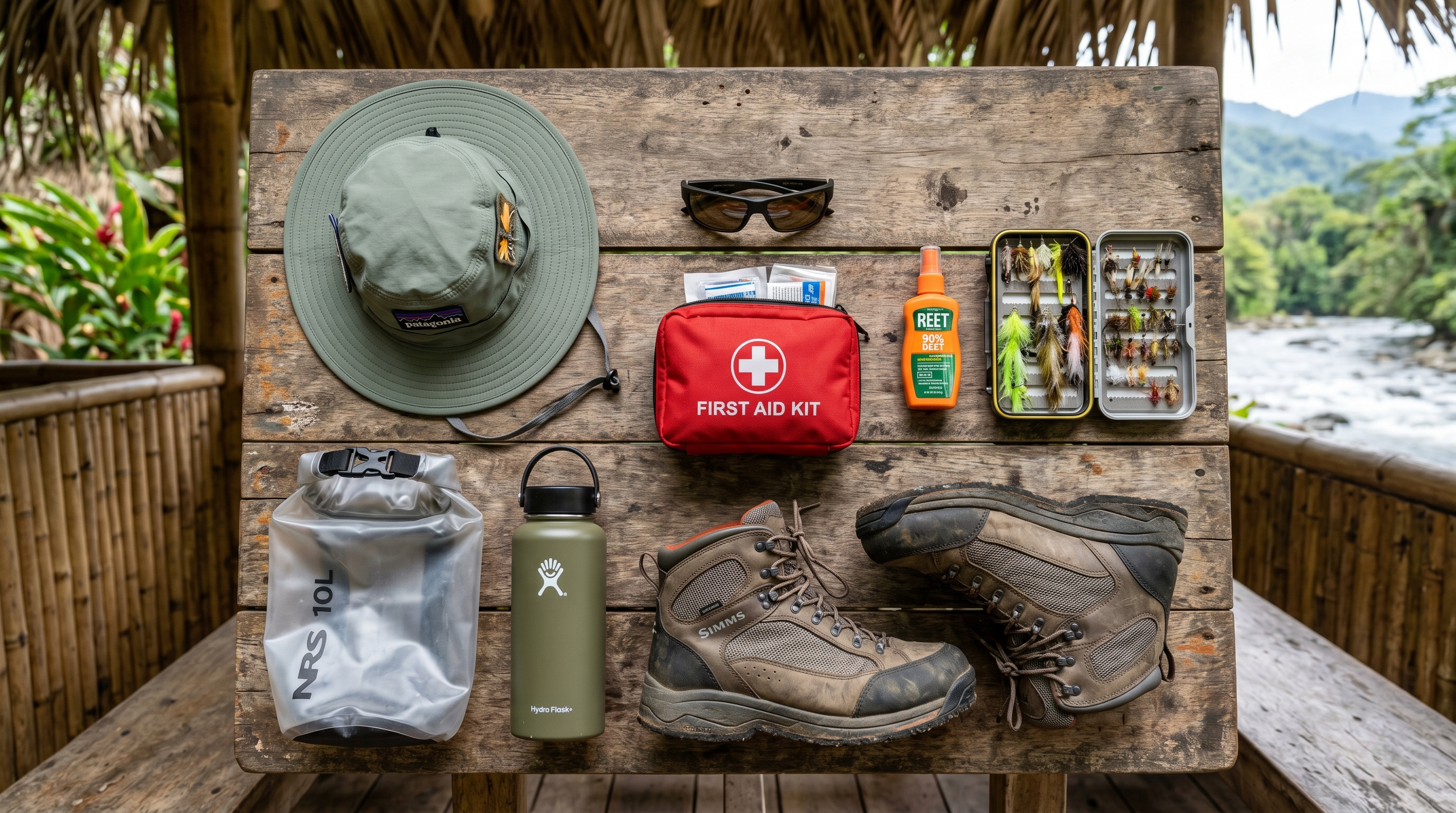 Essential fly fishing safety gear for a Costa Rica river trip