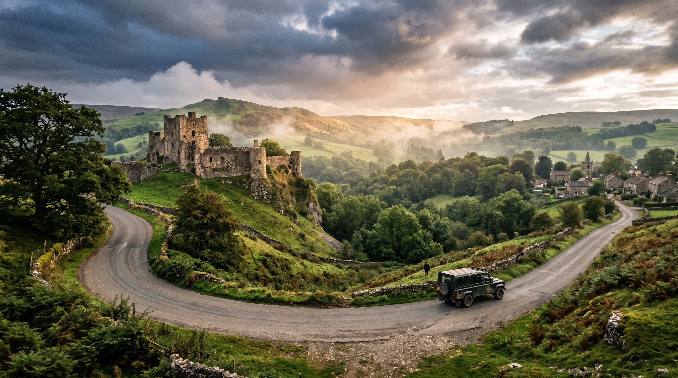 England folklore road trip through legendary historic landscapes