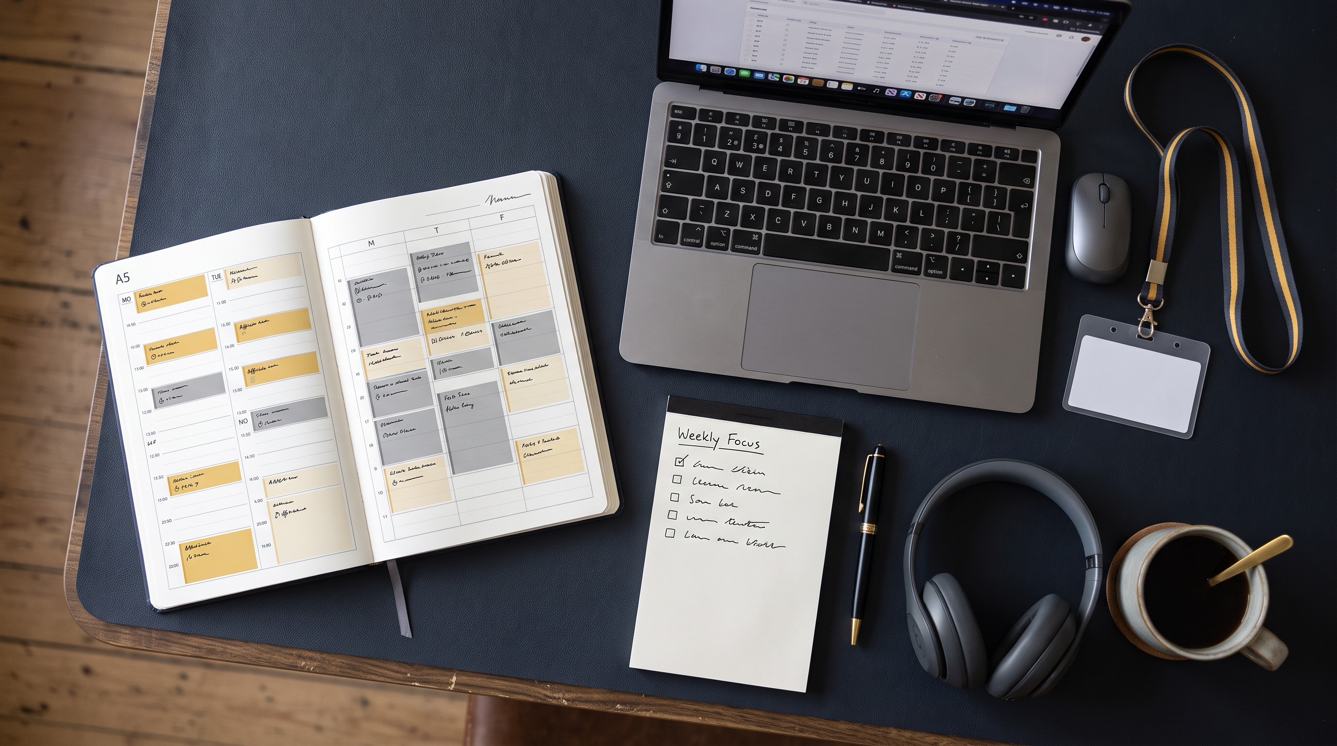 Affiliate marketer planning limited weekly work periods around a full-time job