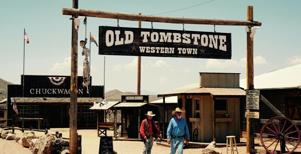 History re-enactment in Tombstone,AZ