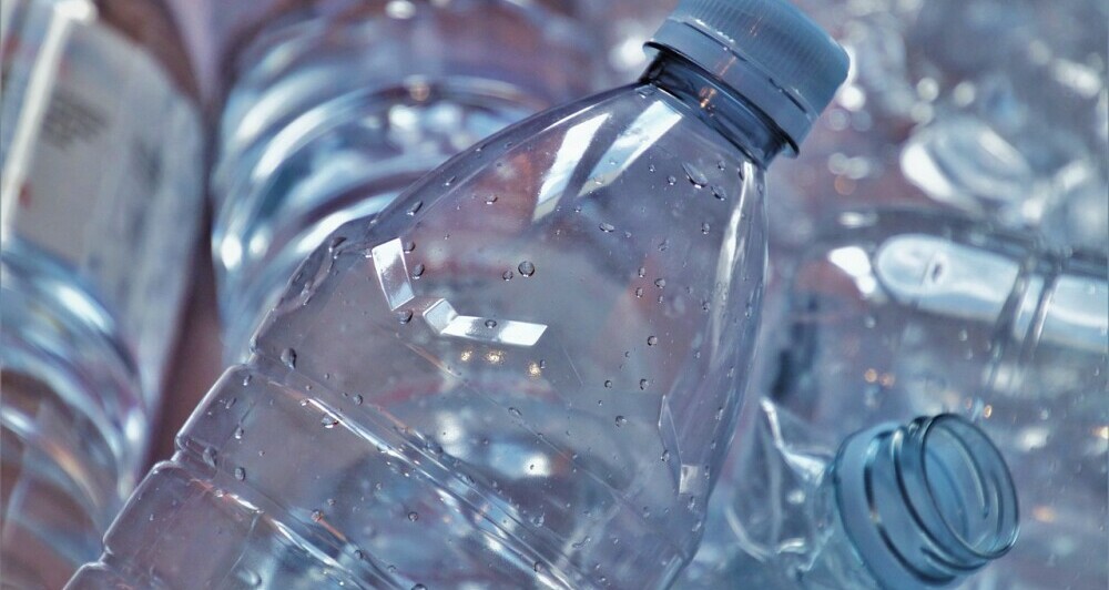 Recycle the plastic water bottle!