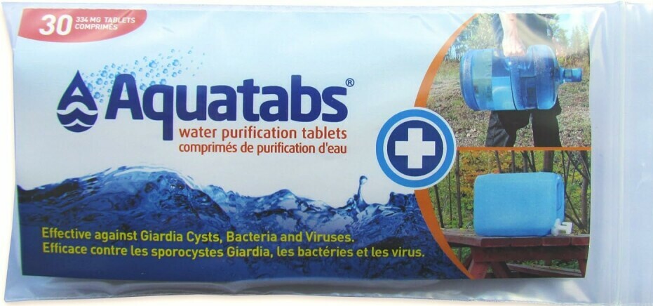 Aquatabs tablets