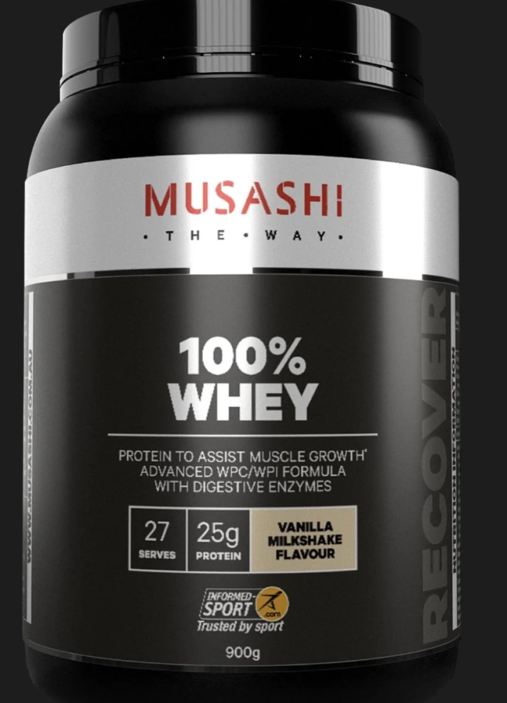 Musashi 100% whey review