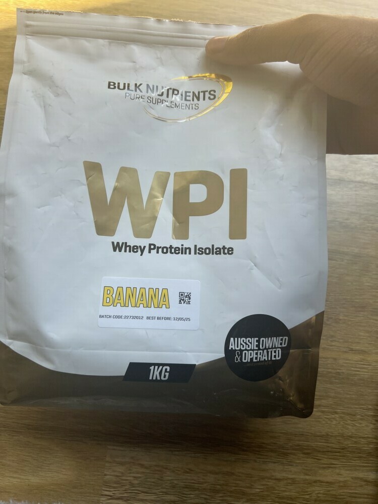 Bulk Nutrients Whey Protein Isolate