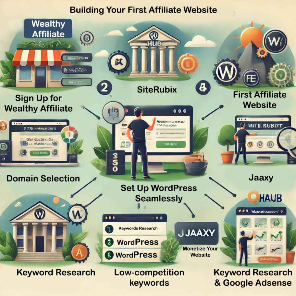 Step-by-Step Guide to Building Your First Affiliate Website with Wealthy Affiliate  your solid foundation.