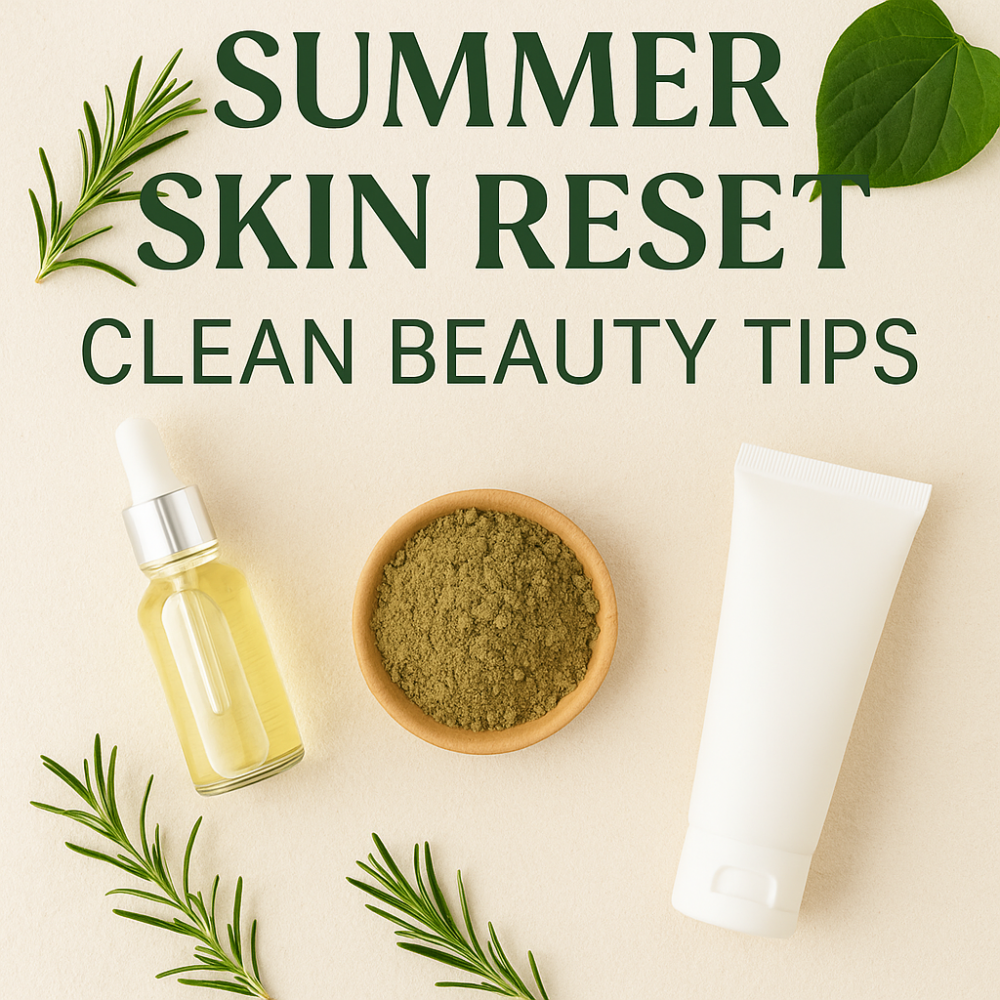 Summer Skin Reset: Clean Beauty Tips For Nourished Radiance