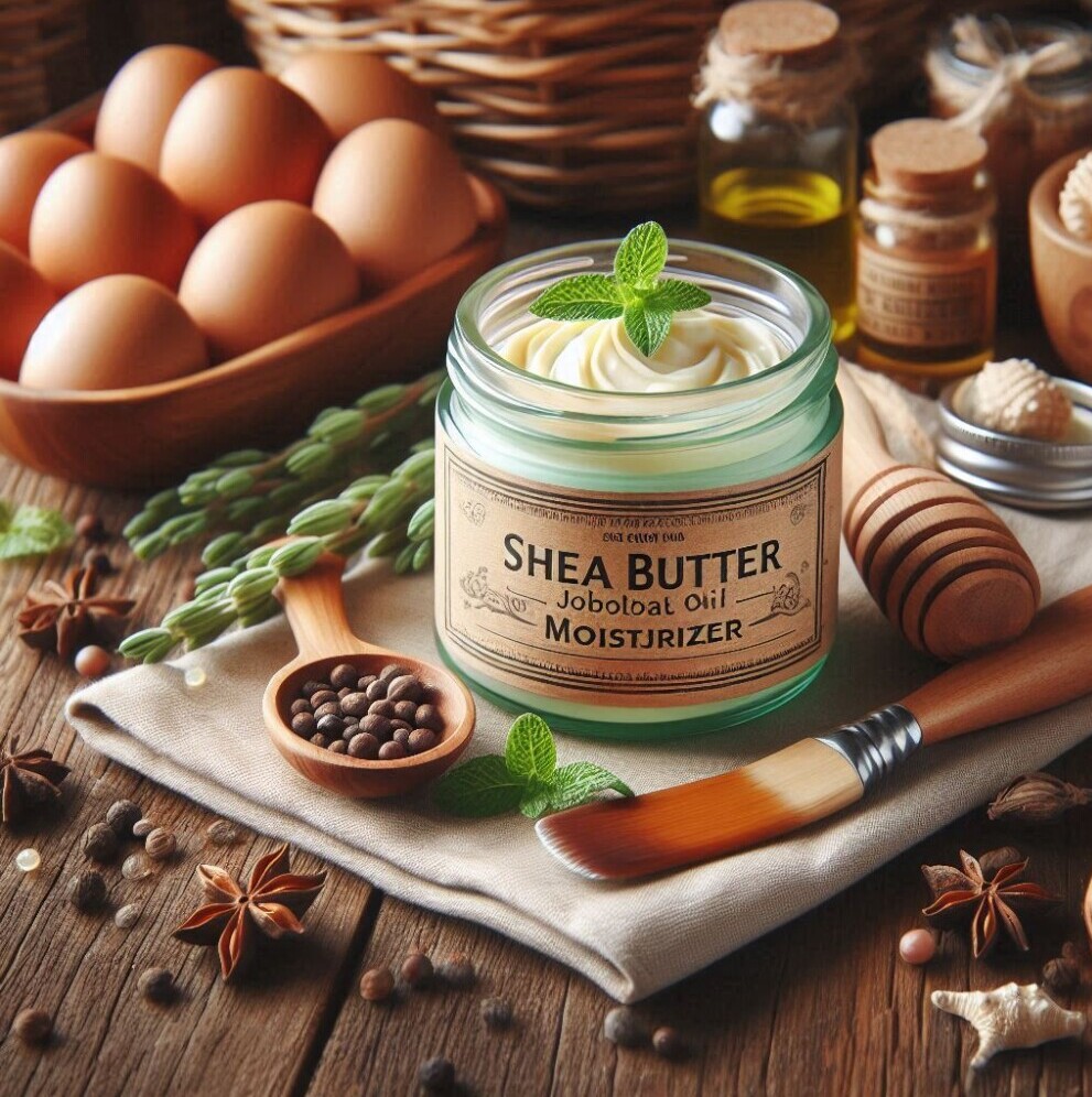 Shea Butter and Jojoba Oil Moisturizer,DIY Face Moisturizers