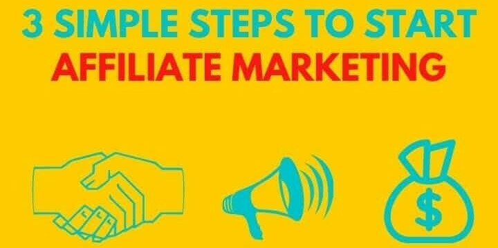 My Fullstaq Marketing Product Review three simple steps to start affiliate marketing banner
