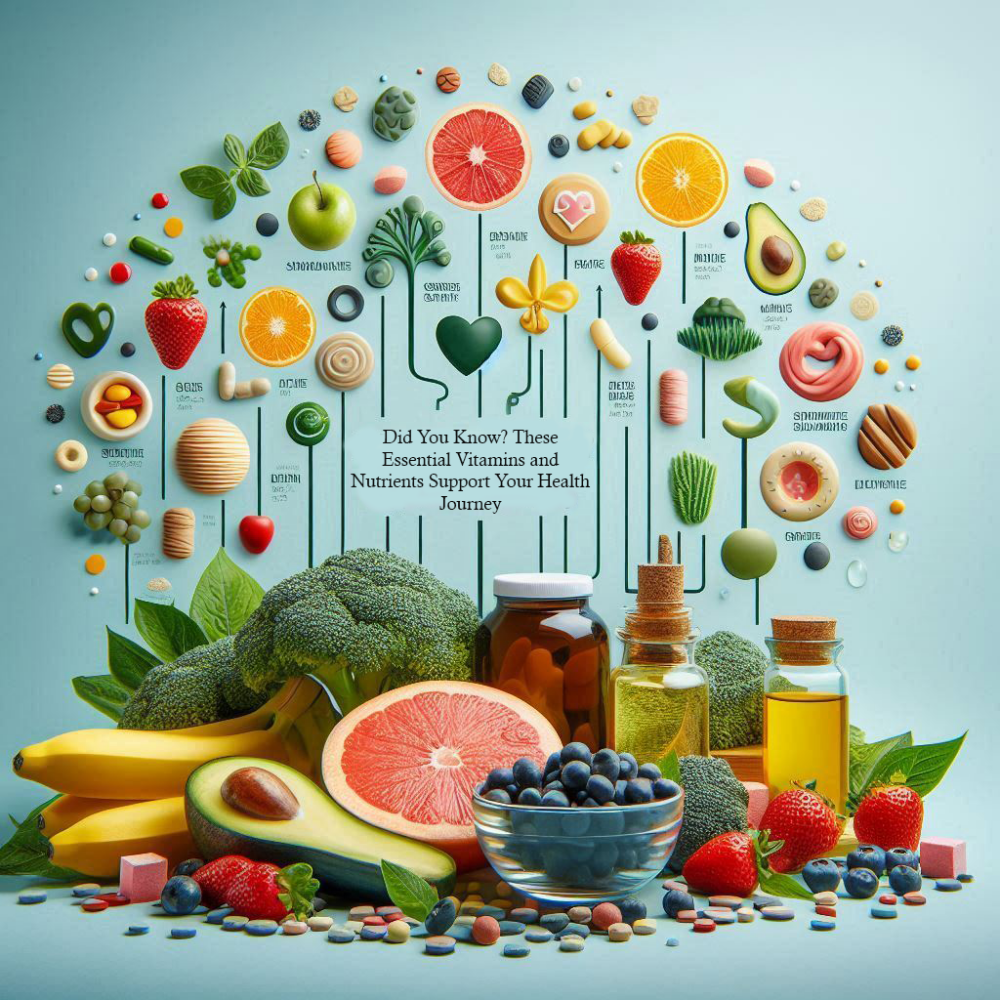 Did You Know? These Essential Vitamins and Nutrients Support Your Health Journey