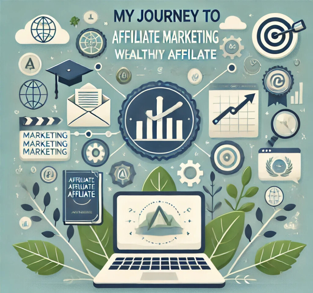 My Journey To Affiliate Marketing With Wealthy Affiliate a year of learning and growing.