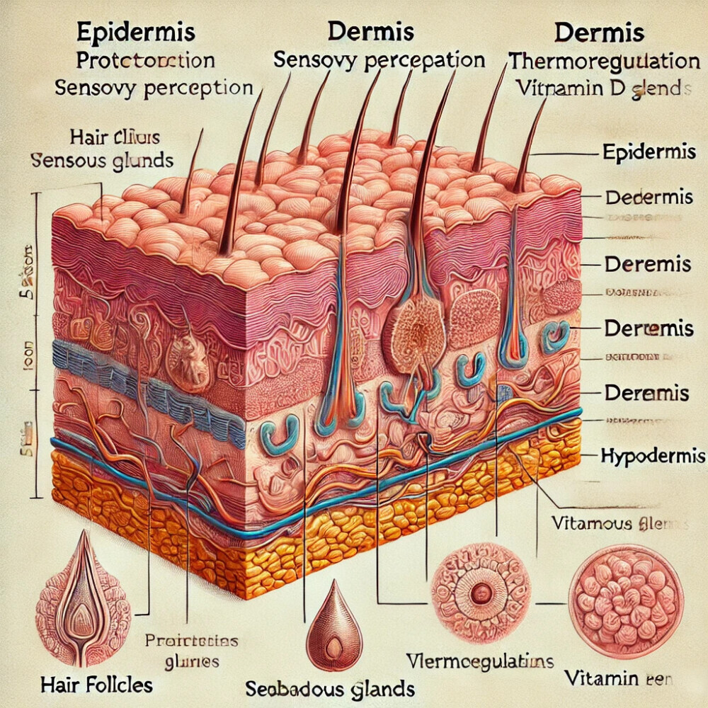 The Science Behind Organic Skincare A Holistic Approach To Healthy different parts of the skin and its functions. 