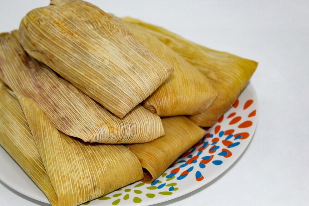 ¡Mira estos tamales!