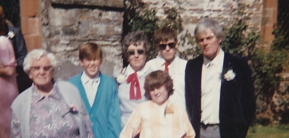A family group from September 1986. Spot yours truly the wanna be, rock star... A family group from September 1986. Spot yours truly the wanna be, rock star...