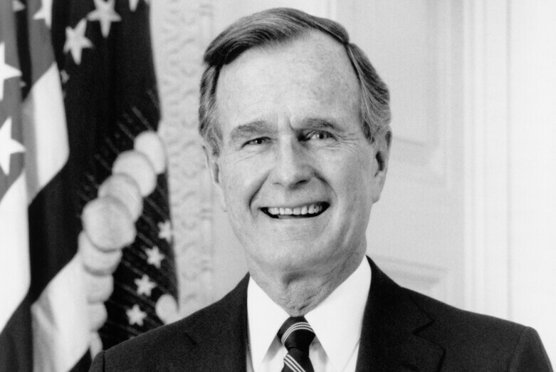 George HW Bush 41st President of the USA