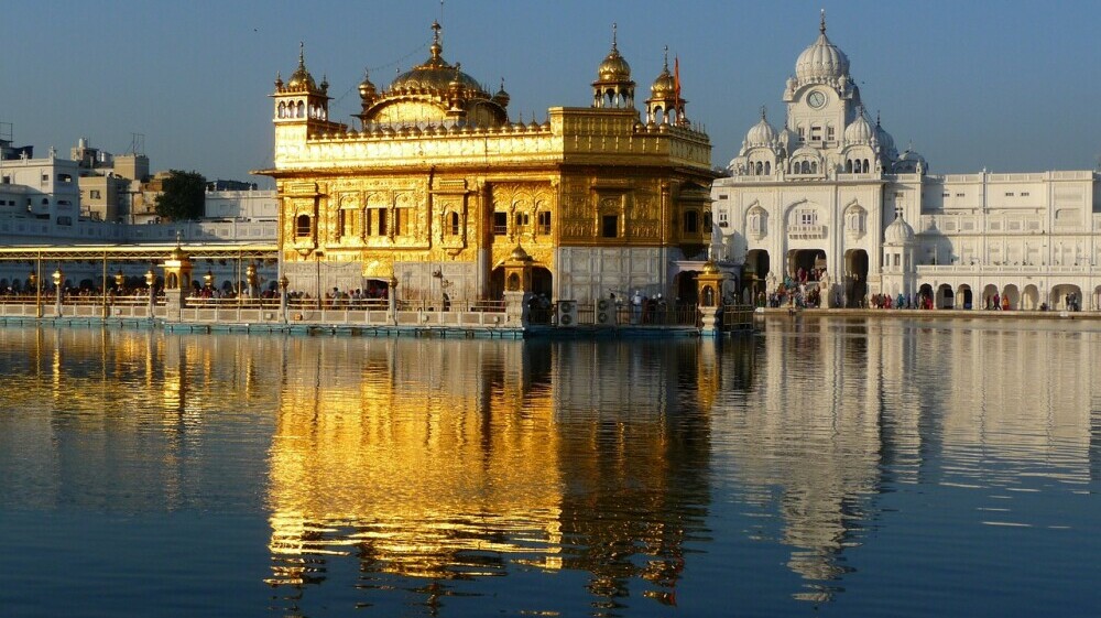 The Golden Temple at Amritsar