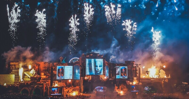 Image from the Tomorrowland Festival in 2019